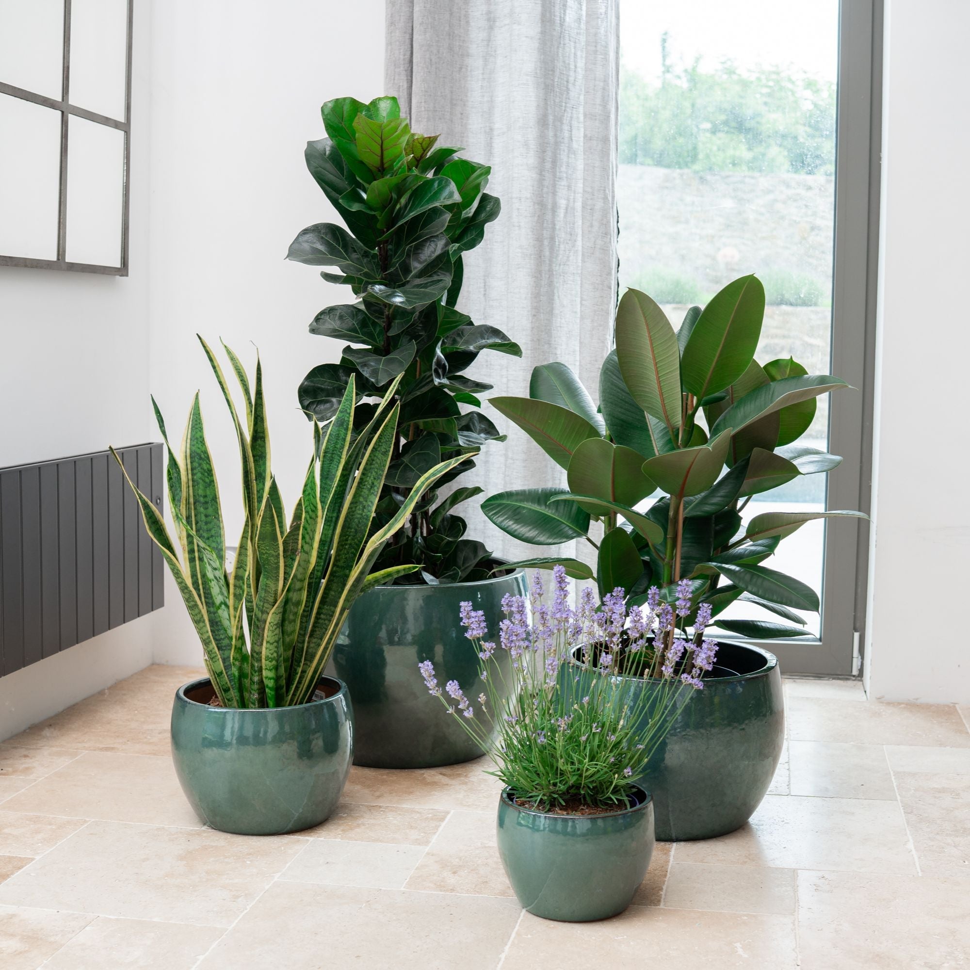 ROMULUS Pot 21x15cm jade