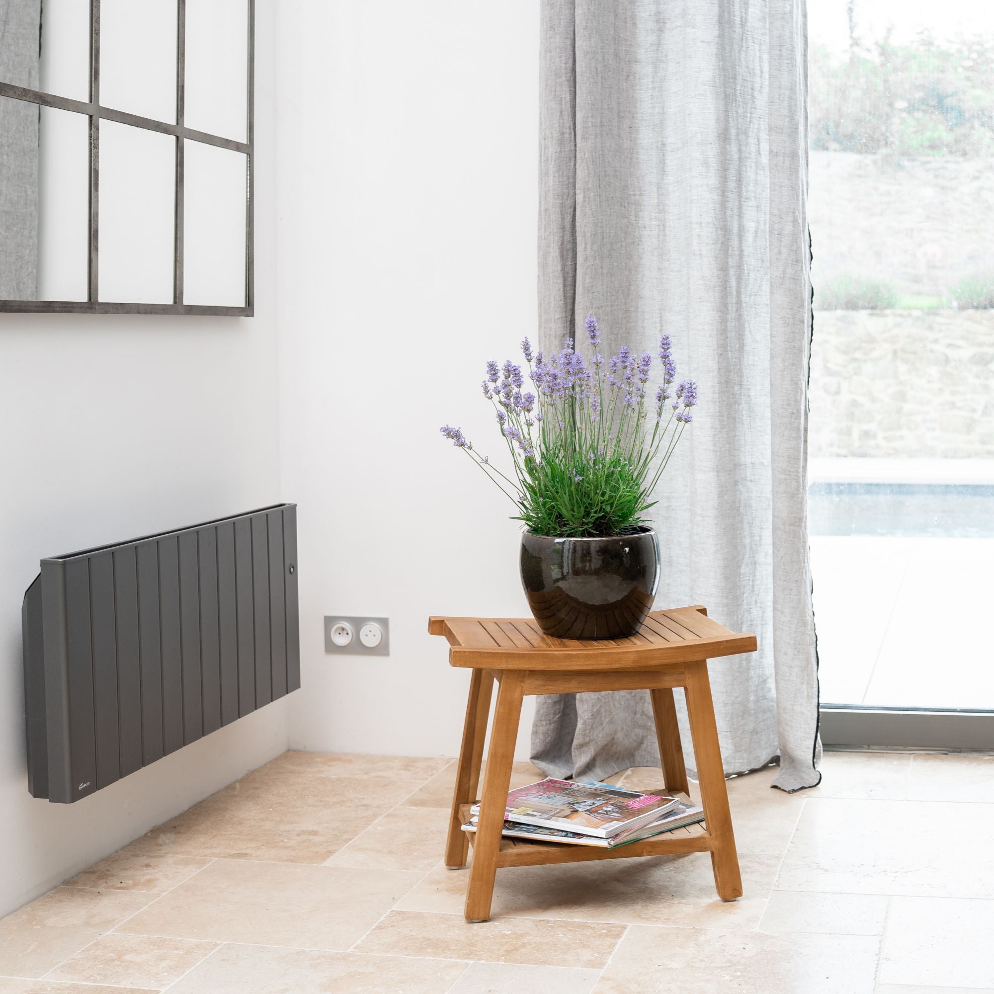 Pot ROMULUS 21x15cm vert tropical