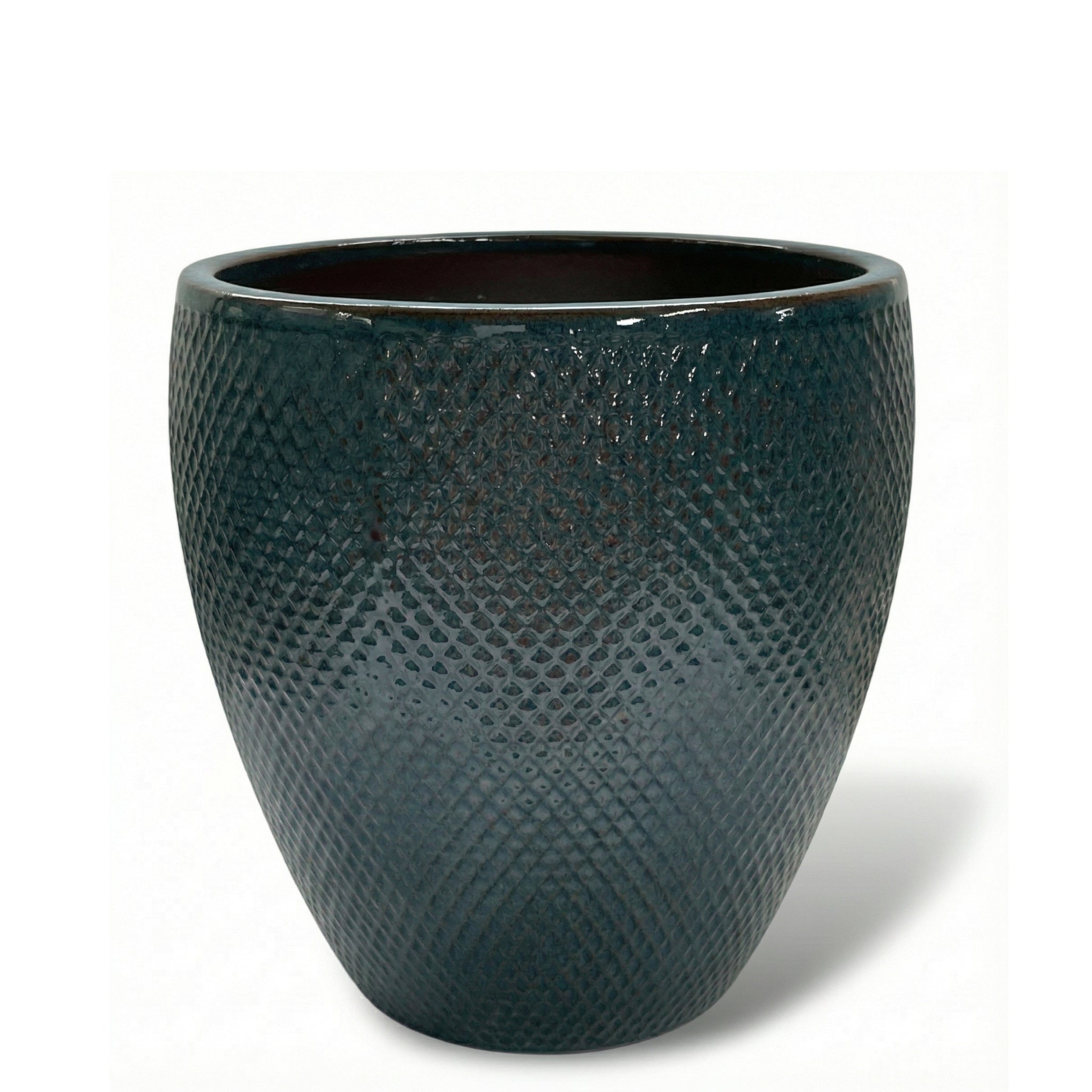 Pot SIGNAC 29x34cm bleu pétrole