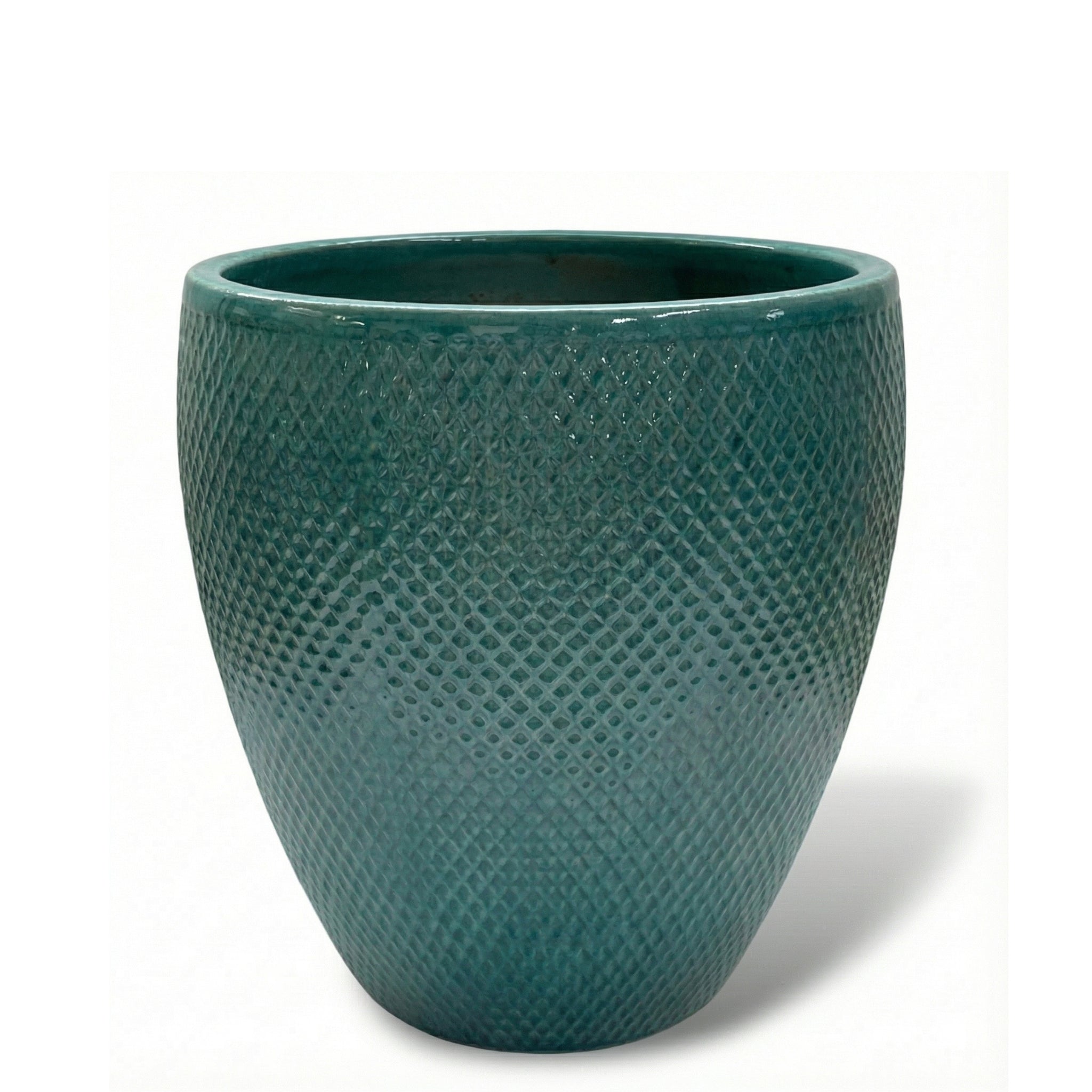 Pot SIGNAC 29x34cm turquoise