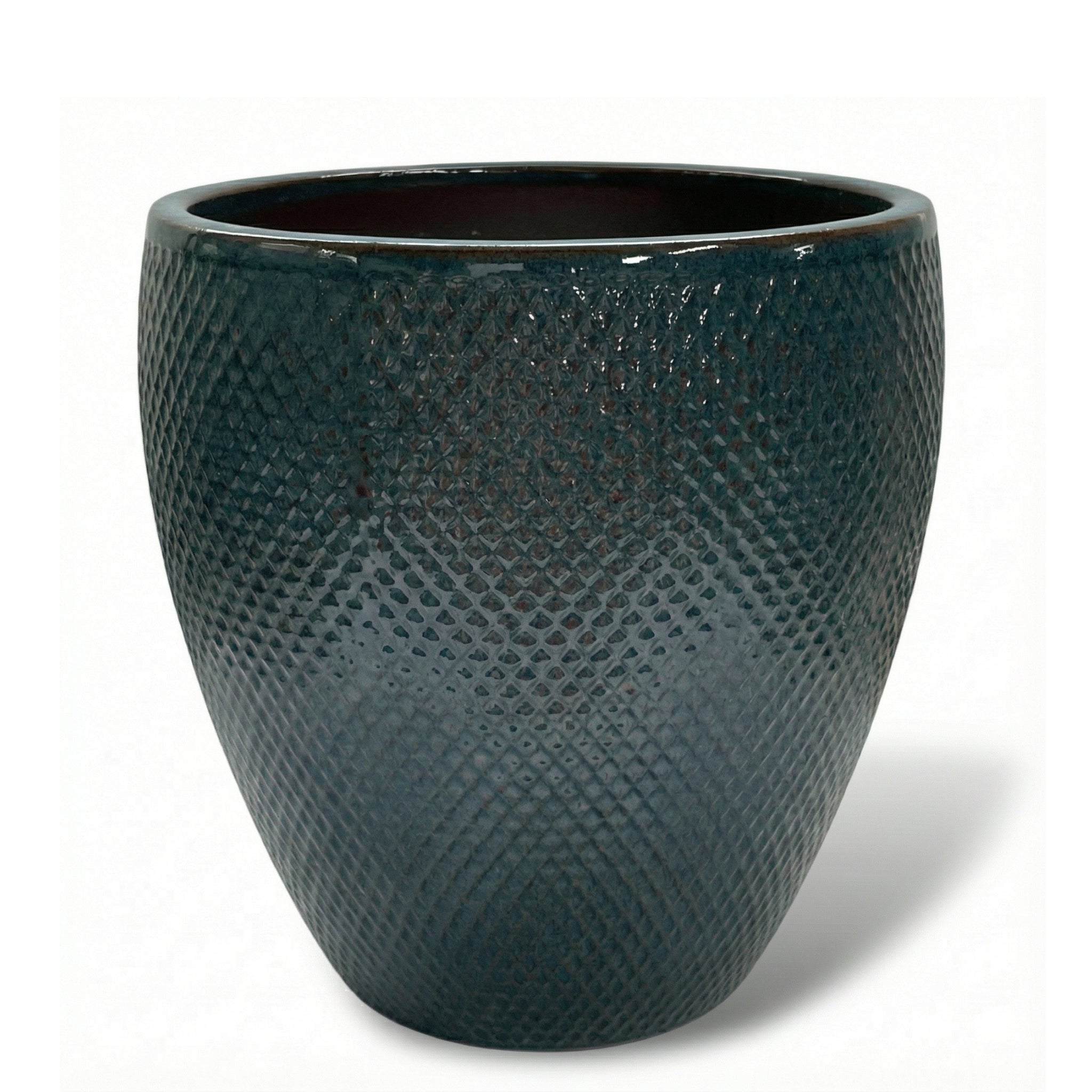 Pot SIGNAC 38x44cm bleu pétrole