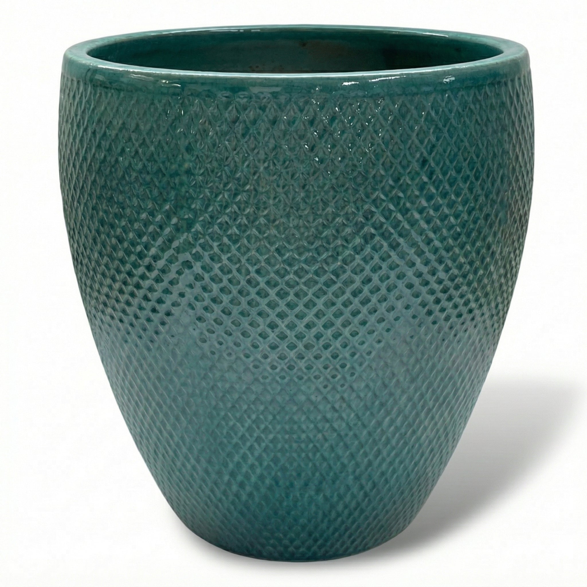 Pot SIGNAC 48x52cm turquoise