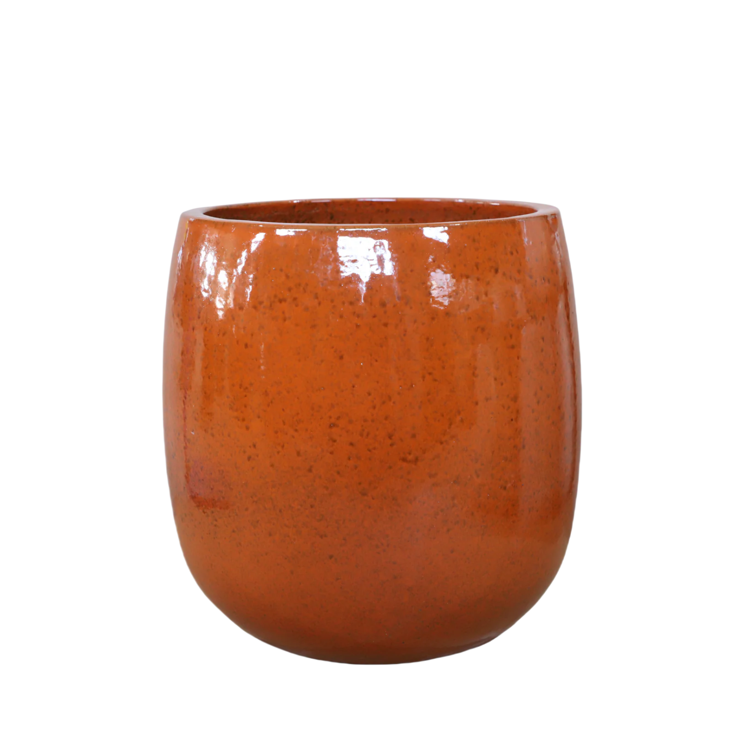 Pot SOCRATE 32x33cm orange tropical