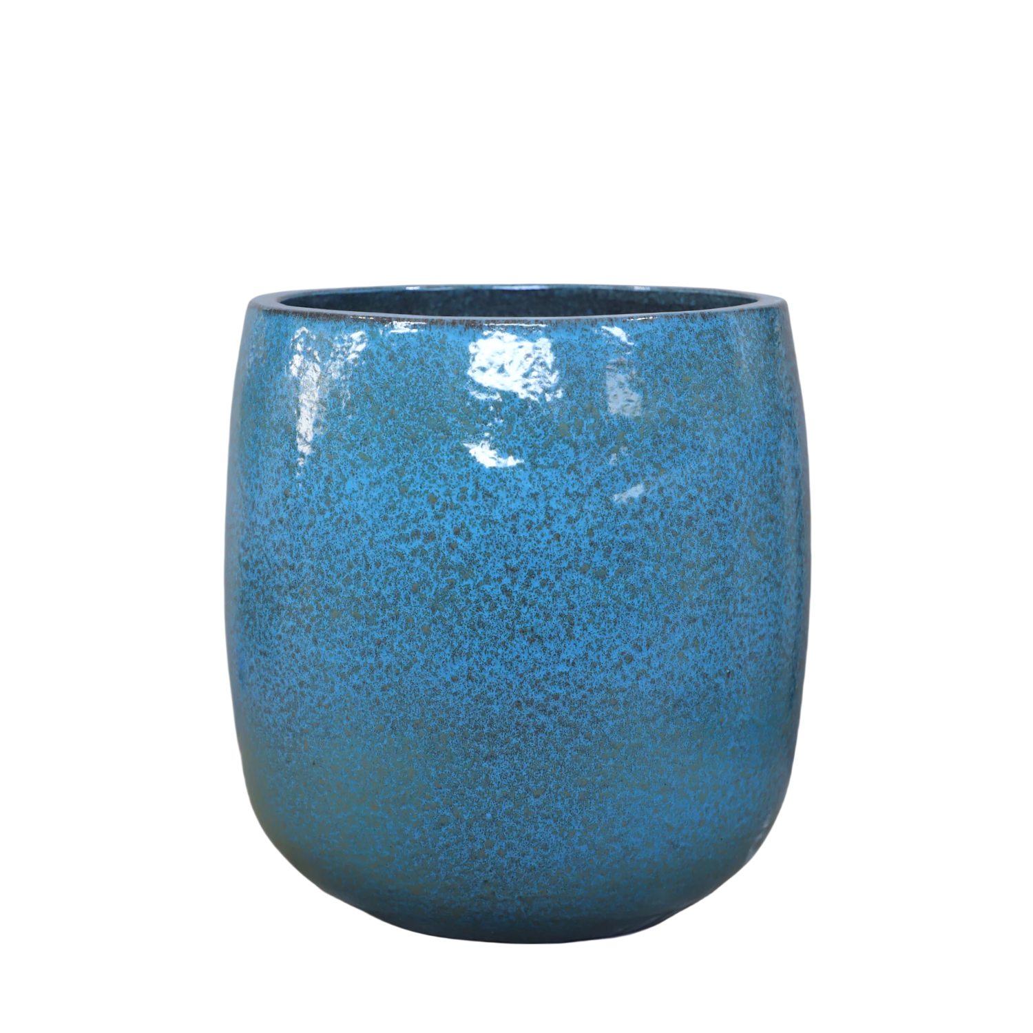 Pot SOCRATE 32x33cm bleu fer