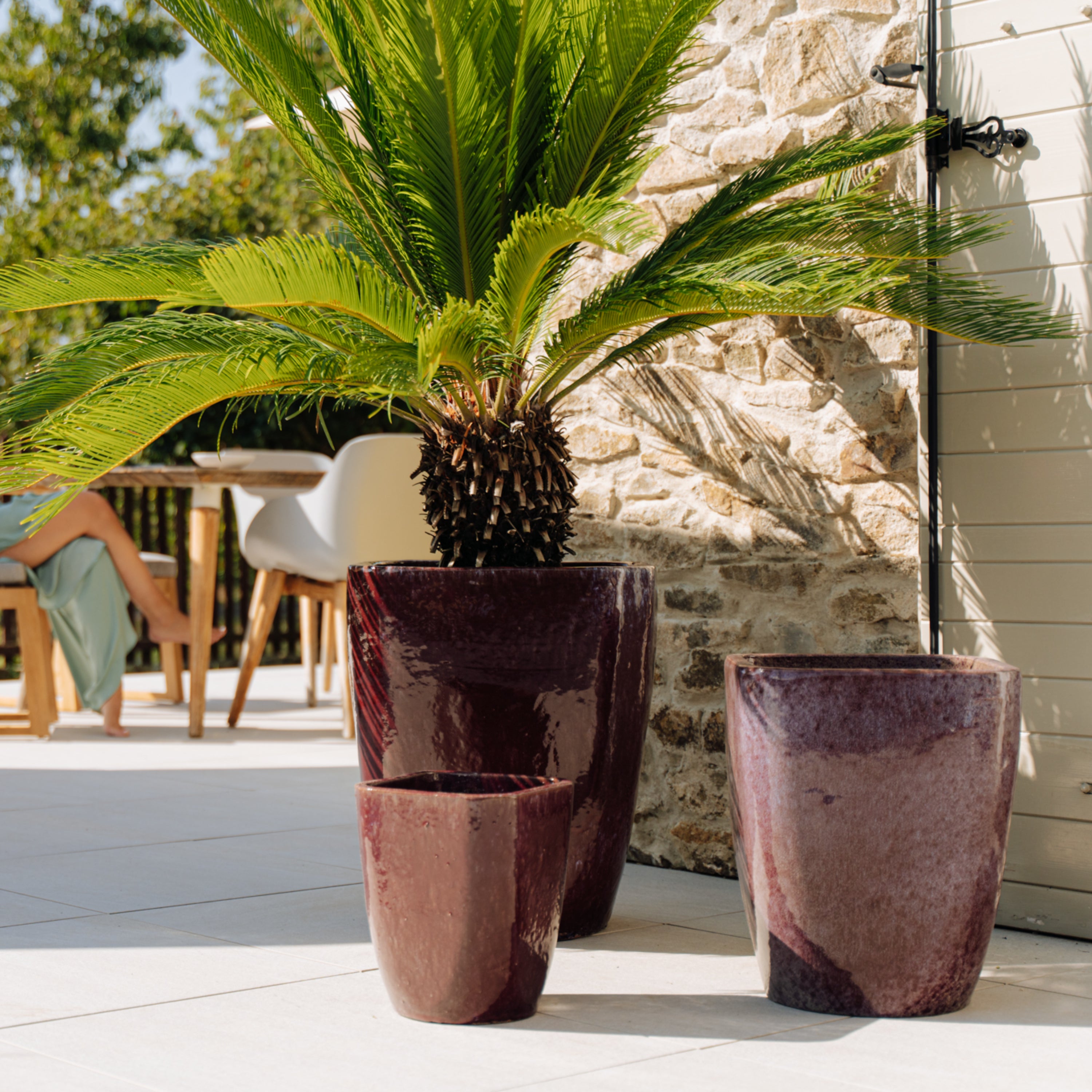 Pot VAUBAN 34x43cm violet