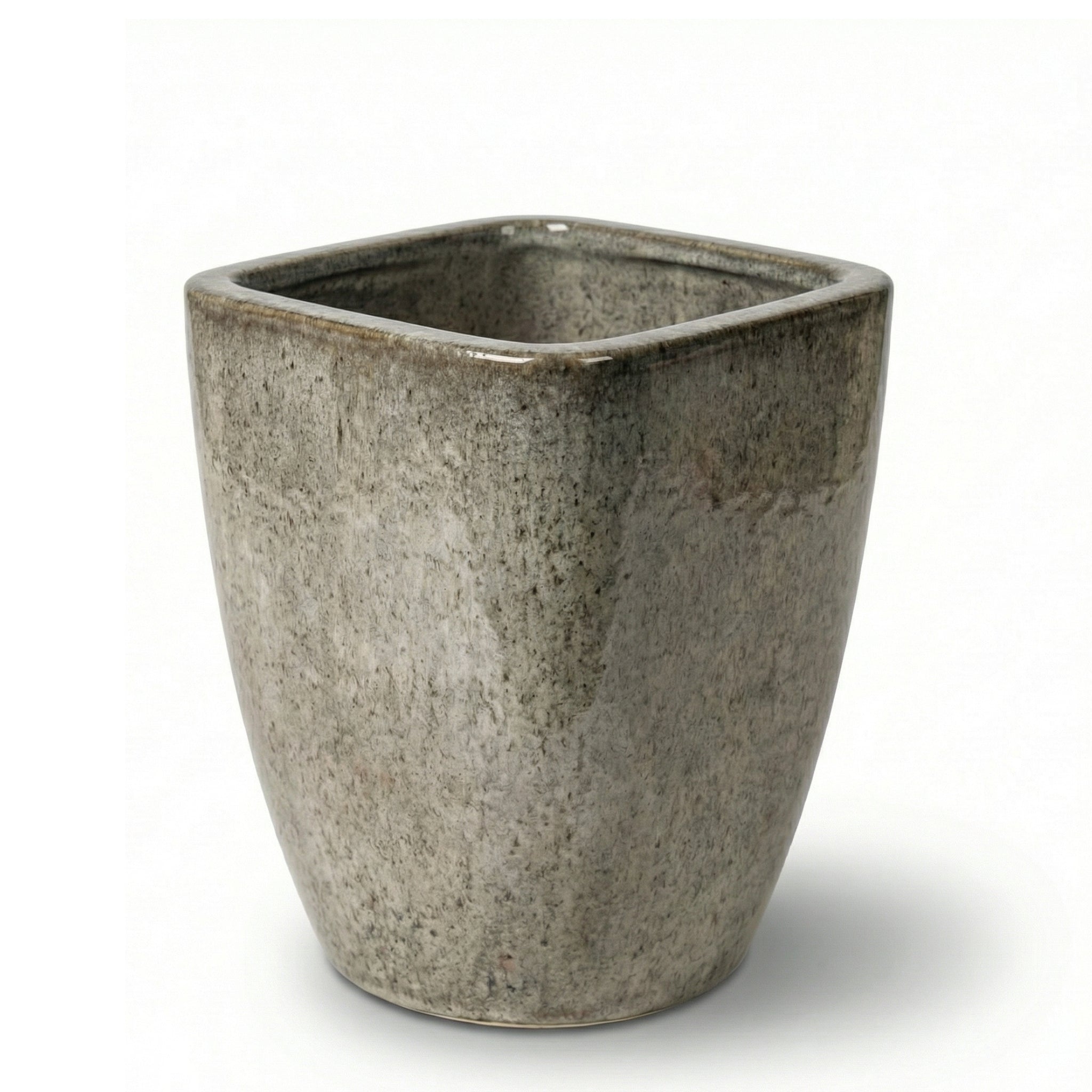 Pot VAUBAN 34x43cm blanc tigré