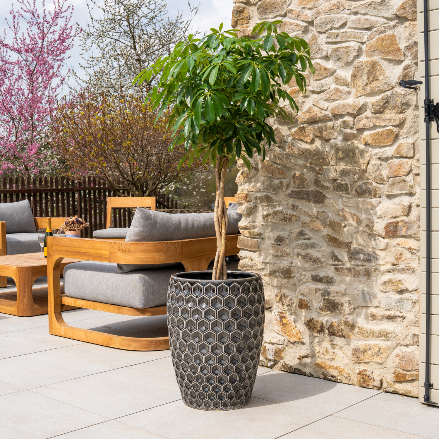 Pot VERSAILLES 38x54cm noir