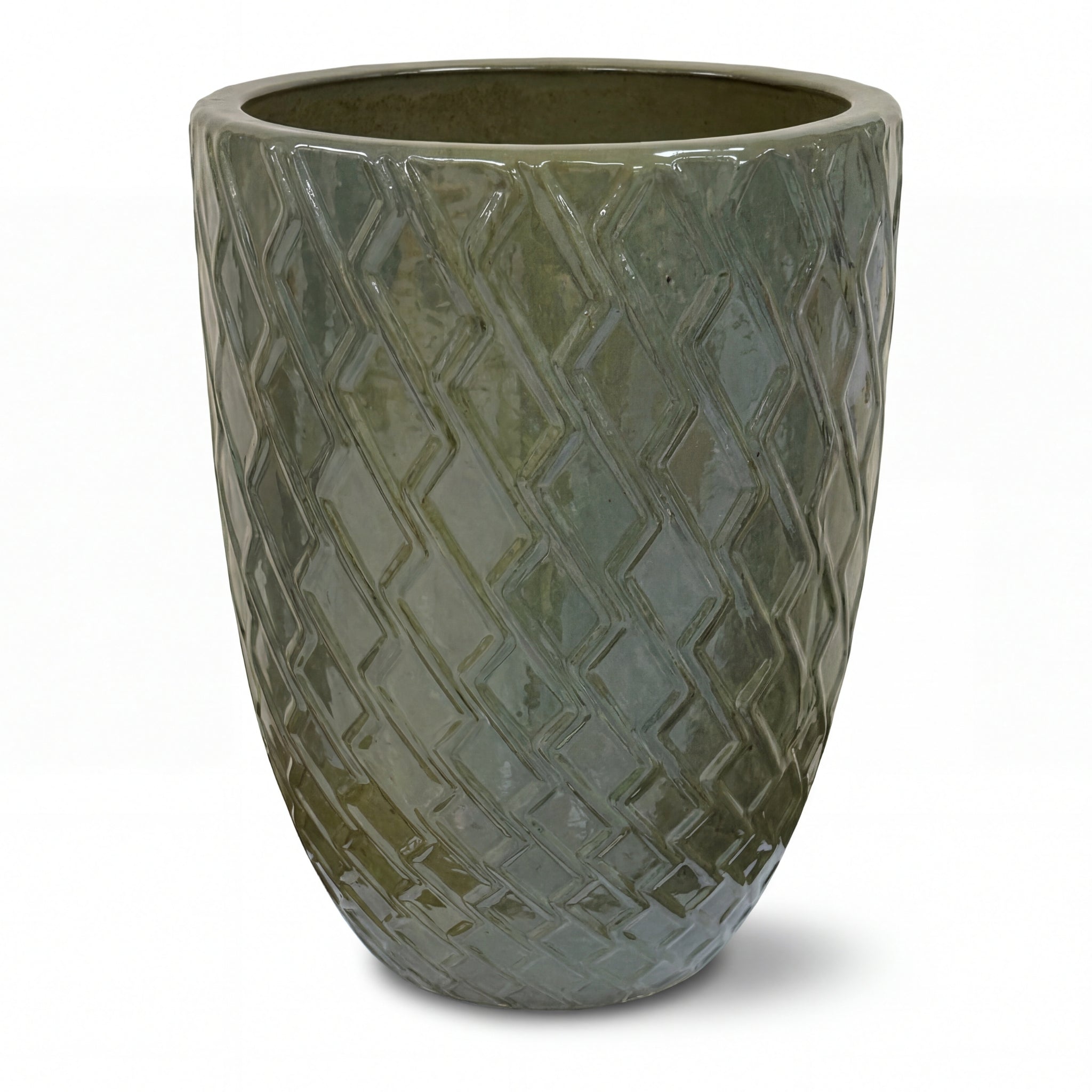 ZEUS Pot 42x54cm cream green