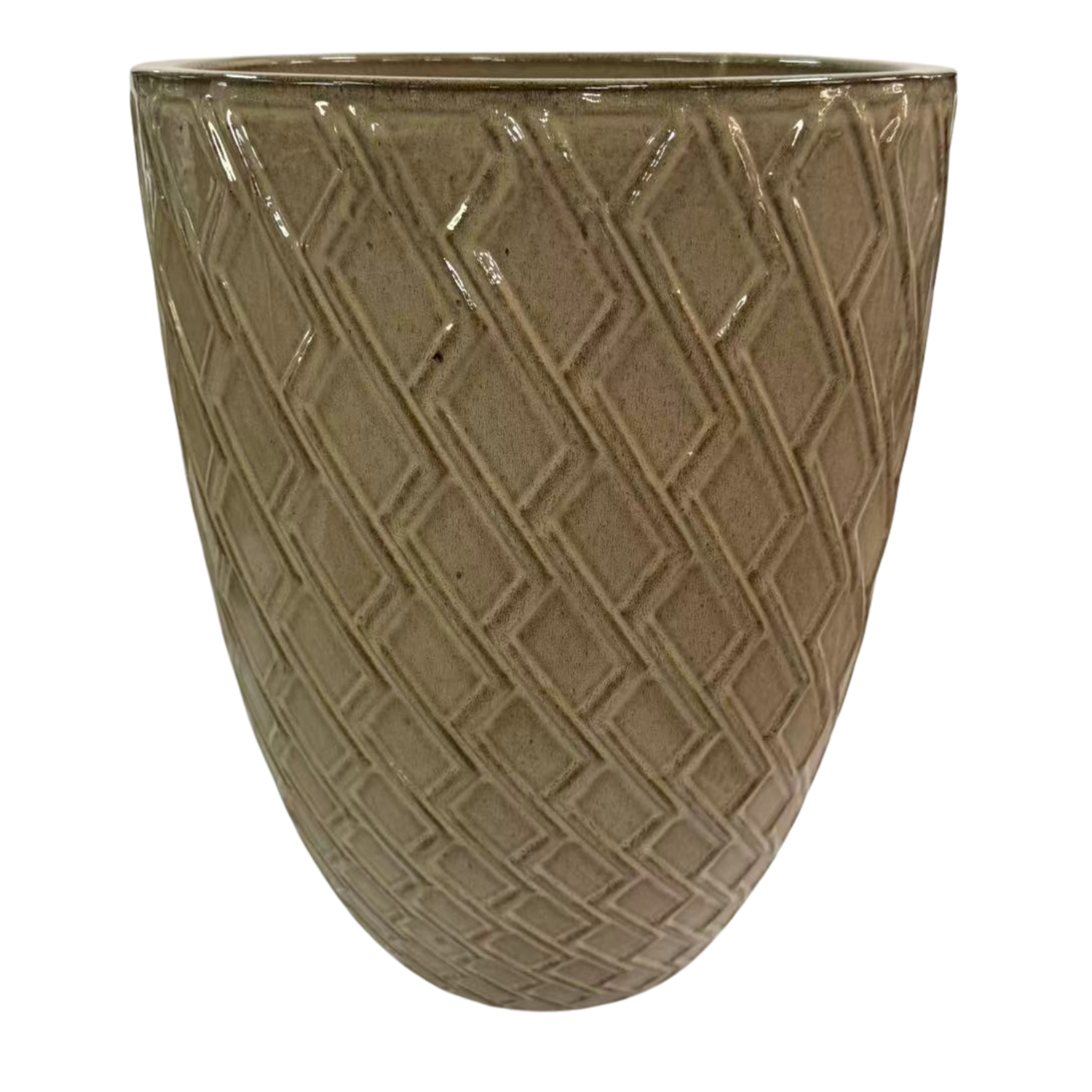 Pot ZEUS 41x55cm bronze sablé