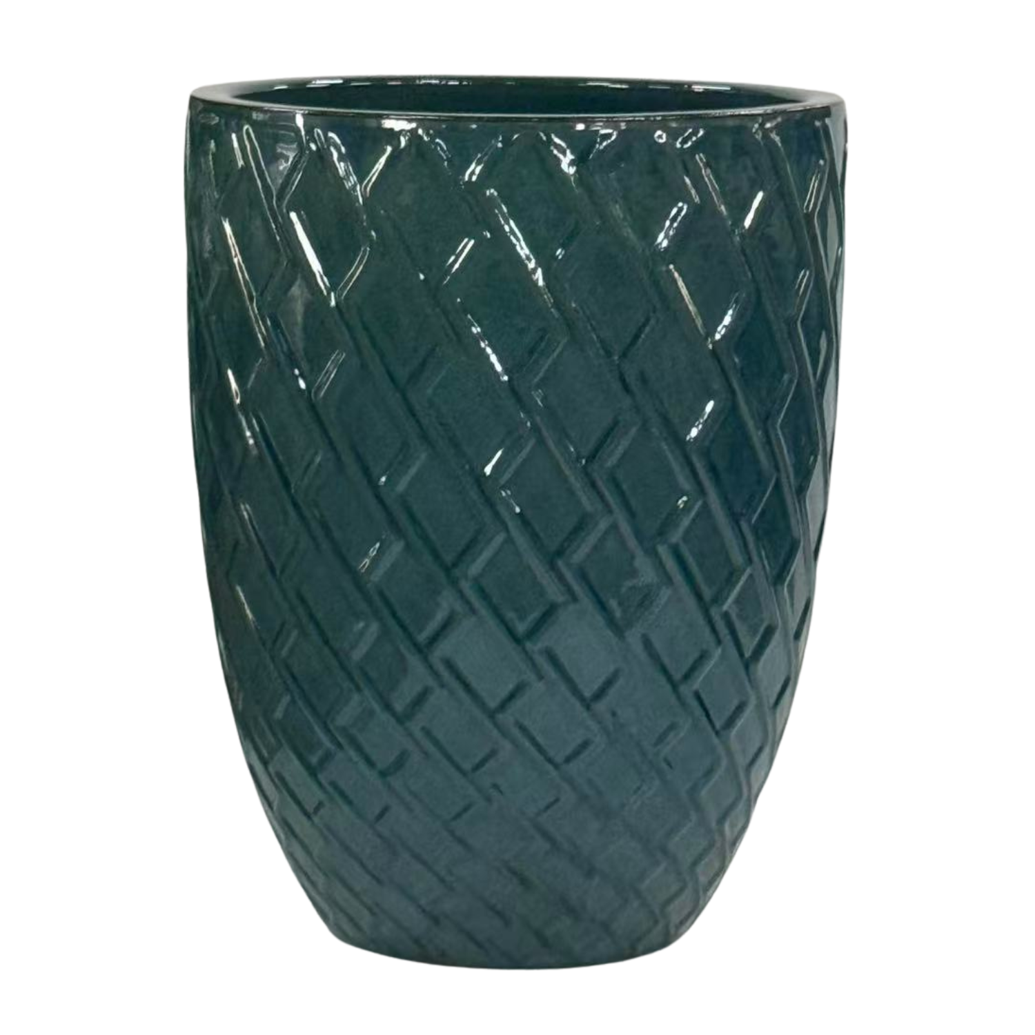 Pot ZEUS 41x55cm bleu pétrole