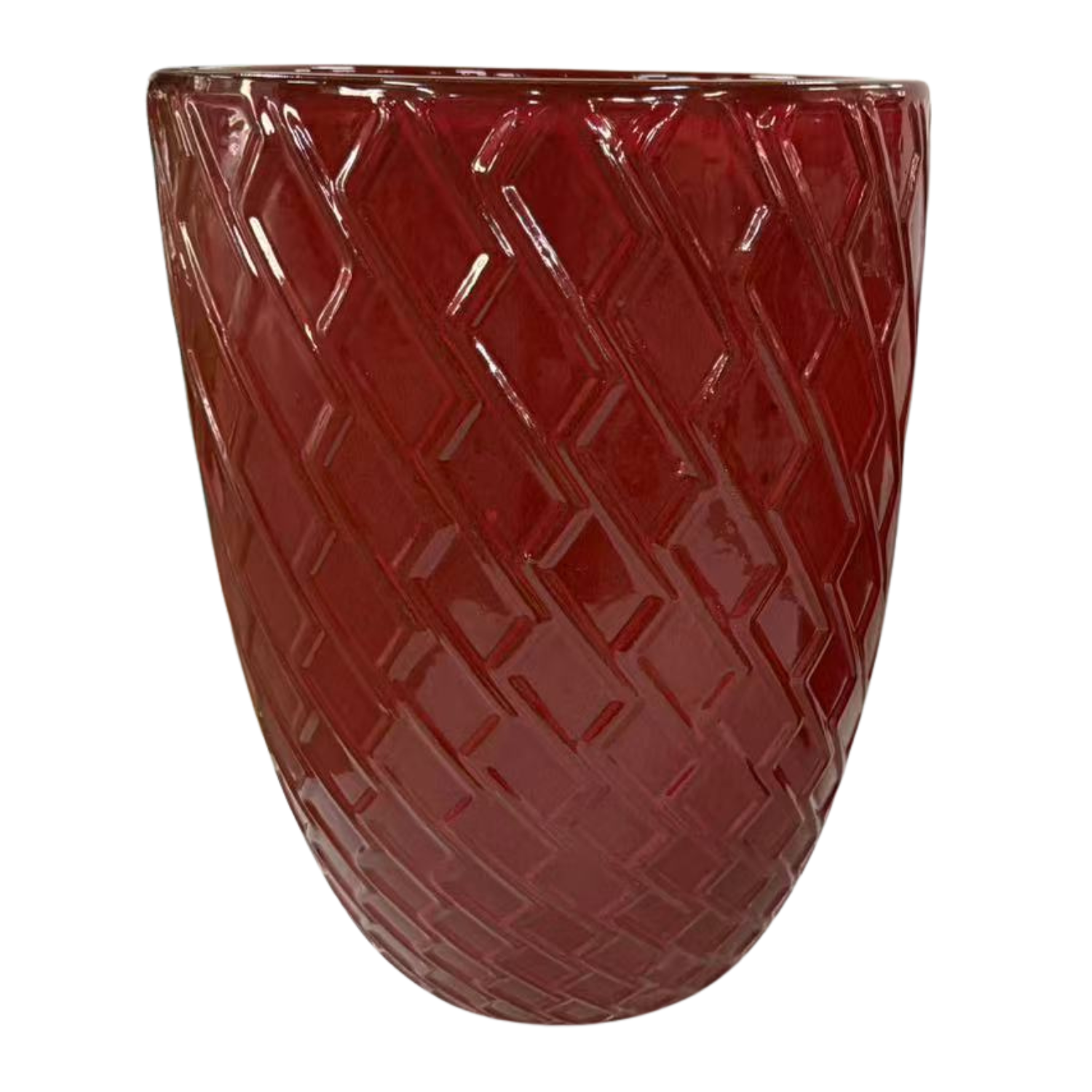 Pot ZEUS 41x55cm rouge impérial