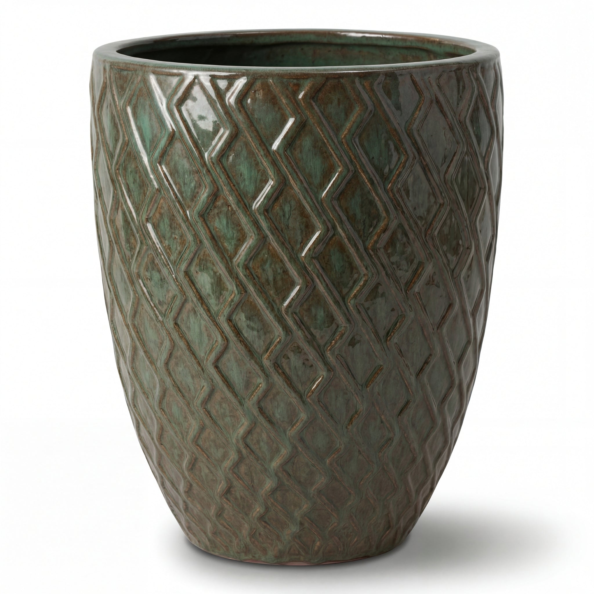 ZEUS Pot 42x54cm misty green
