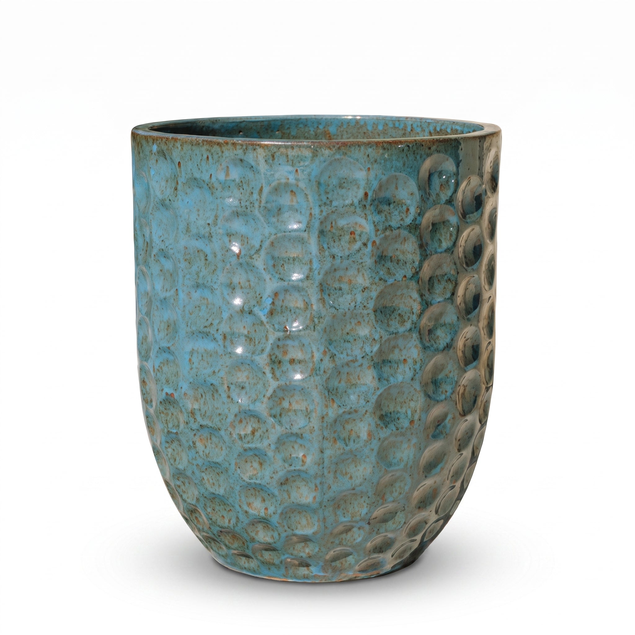 MEROVEE Pot 55x65cm iron blue