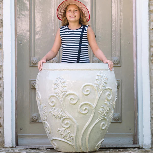 Vaso GAIA 75x78cm crema