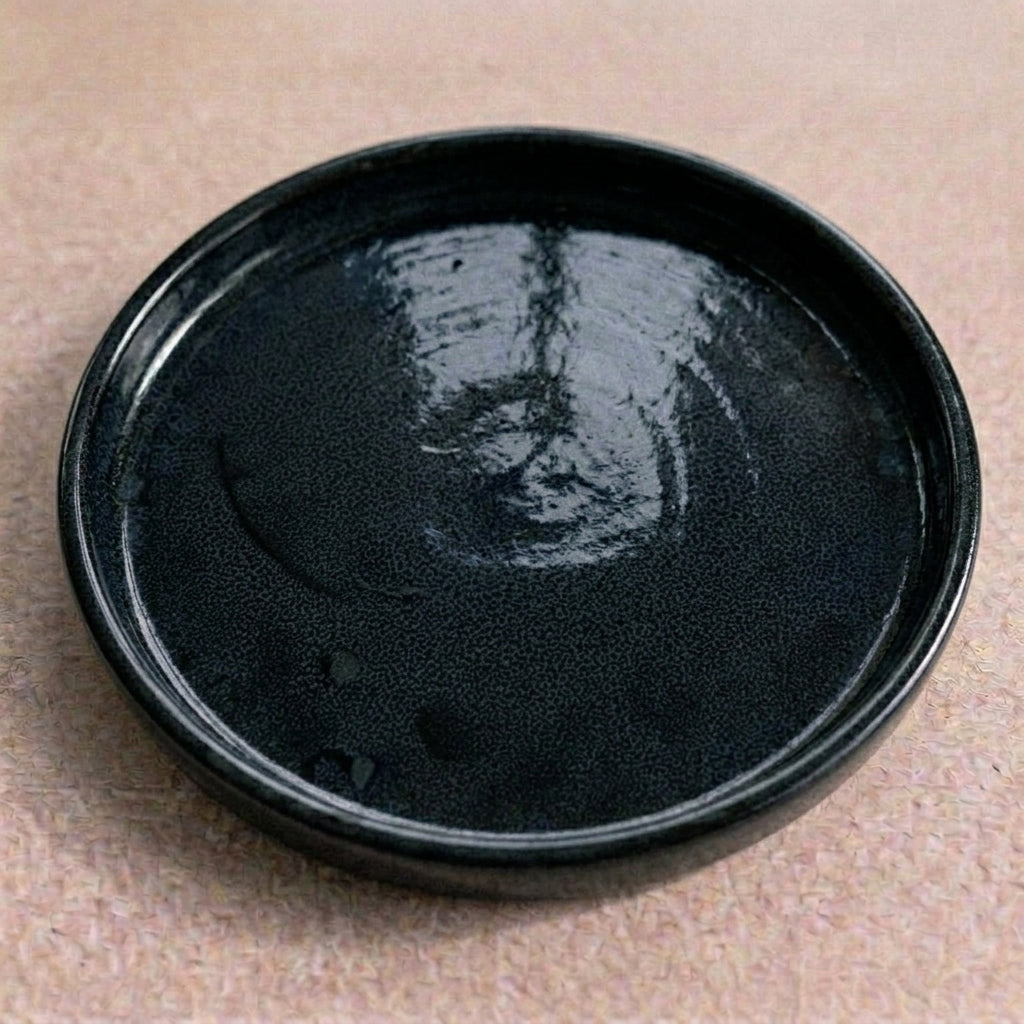 Soucoupe ronde 40cm saphir