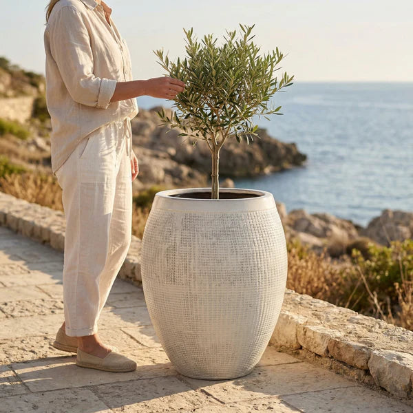 Vaso COCOON 42x53cm crema