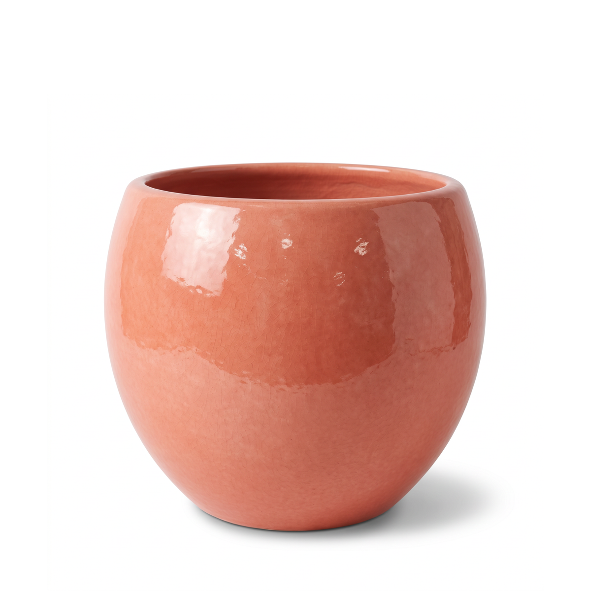 Vaso MOZART decorativo 43x35 cm Aurora in ceramica smaltata, vista frontale