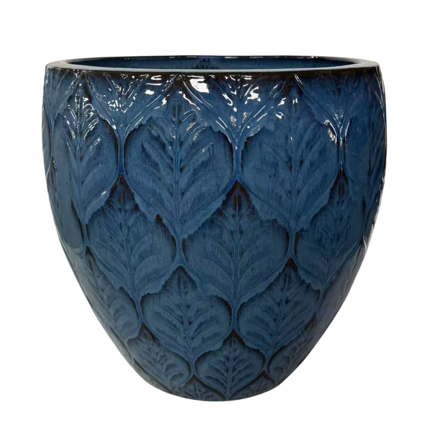Pot ARTEMIS 49x48cm bleu antique Provencelia