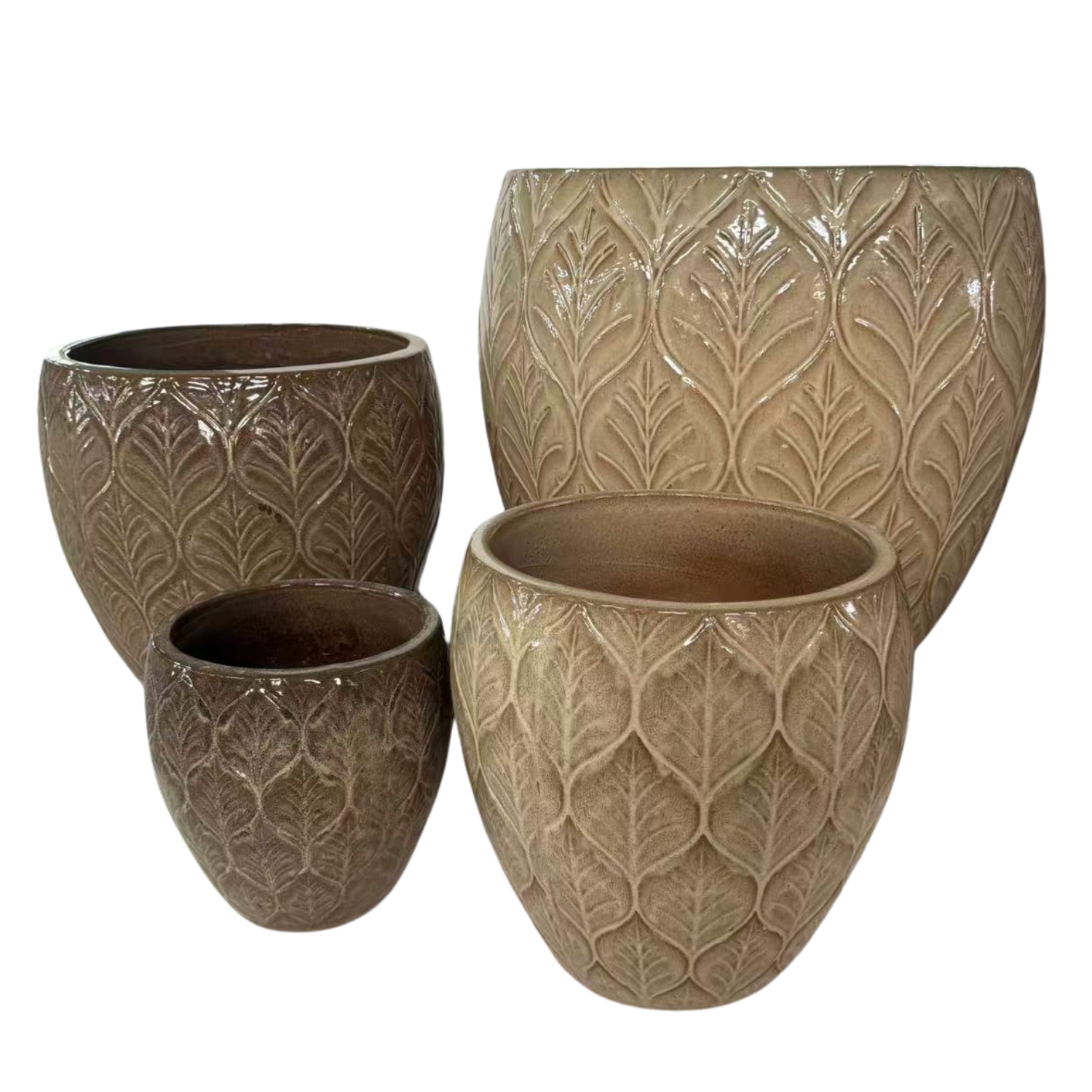 Pot ARTEMIS 49x48cm bronze sablé Provencelia