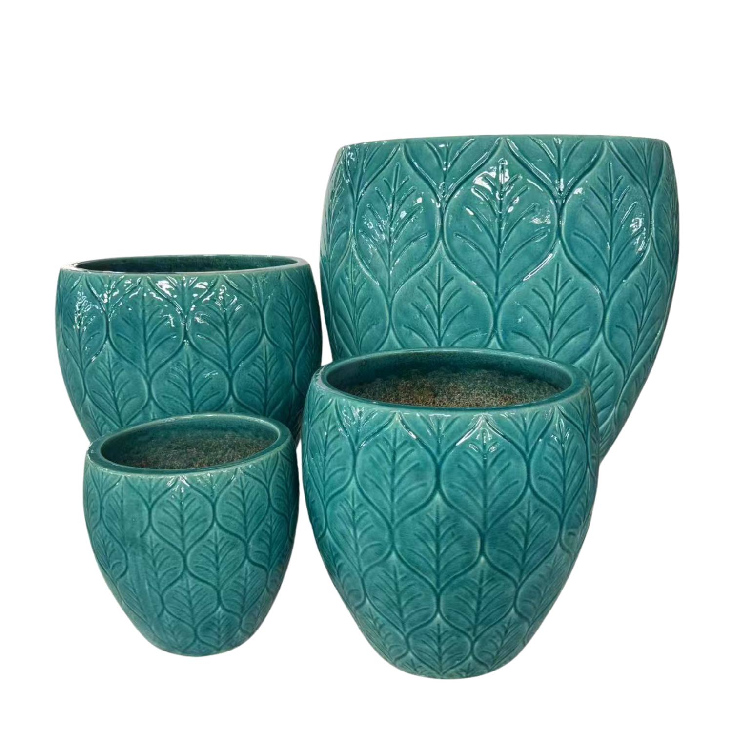 Pot ARTEMIS 49x48cm turquoise Provencelia
