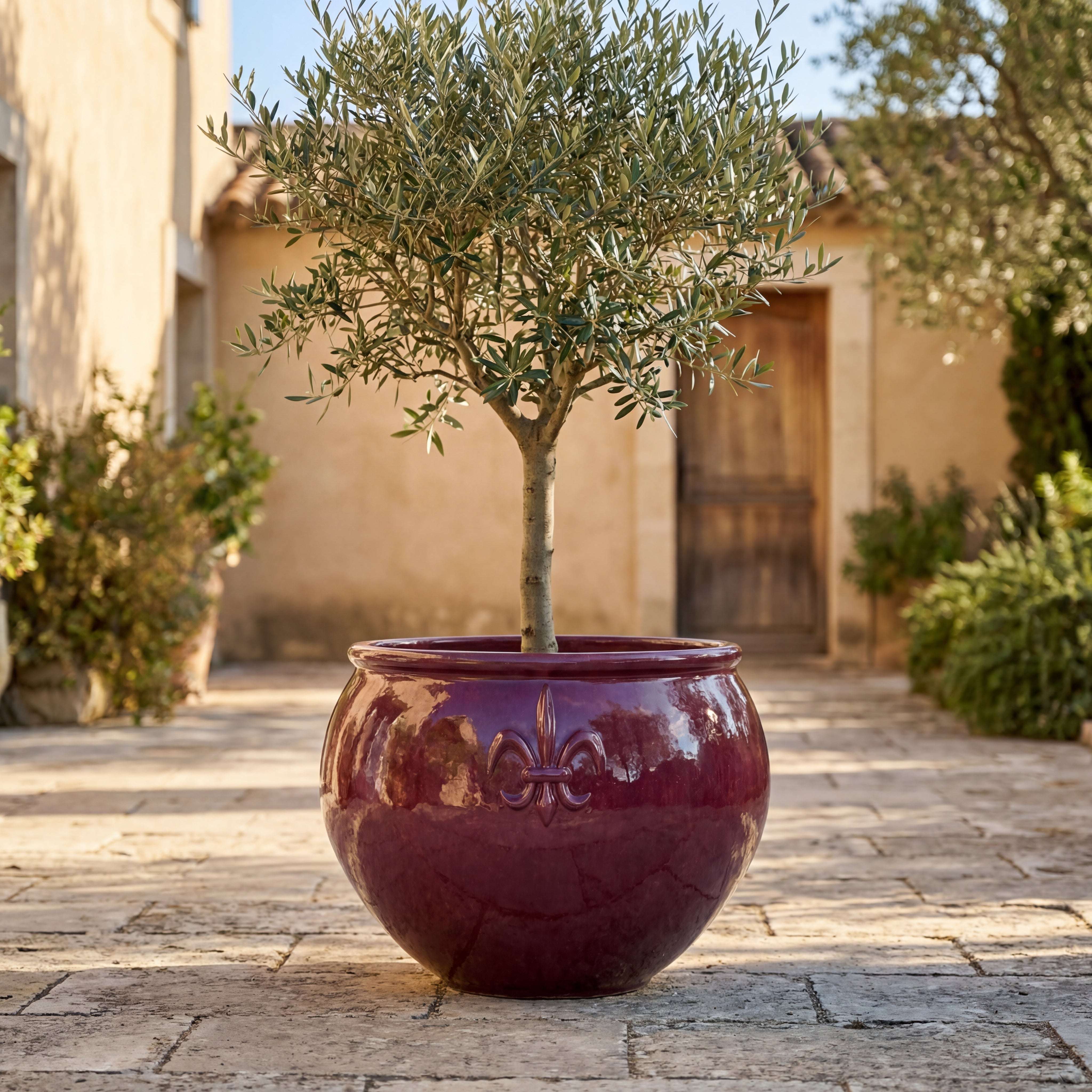 Pot CLOVIS 86x64cm violet Provencelia