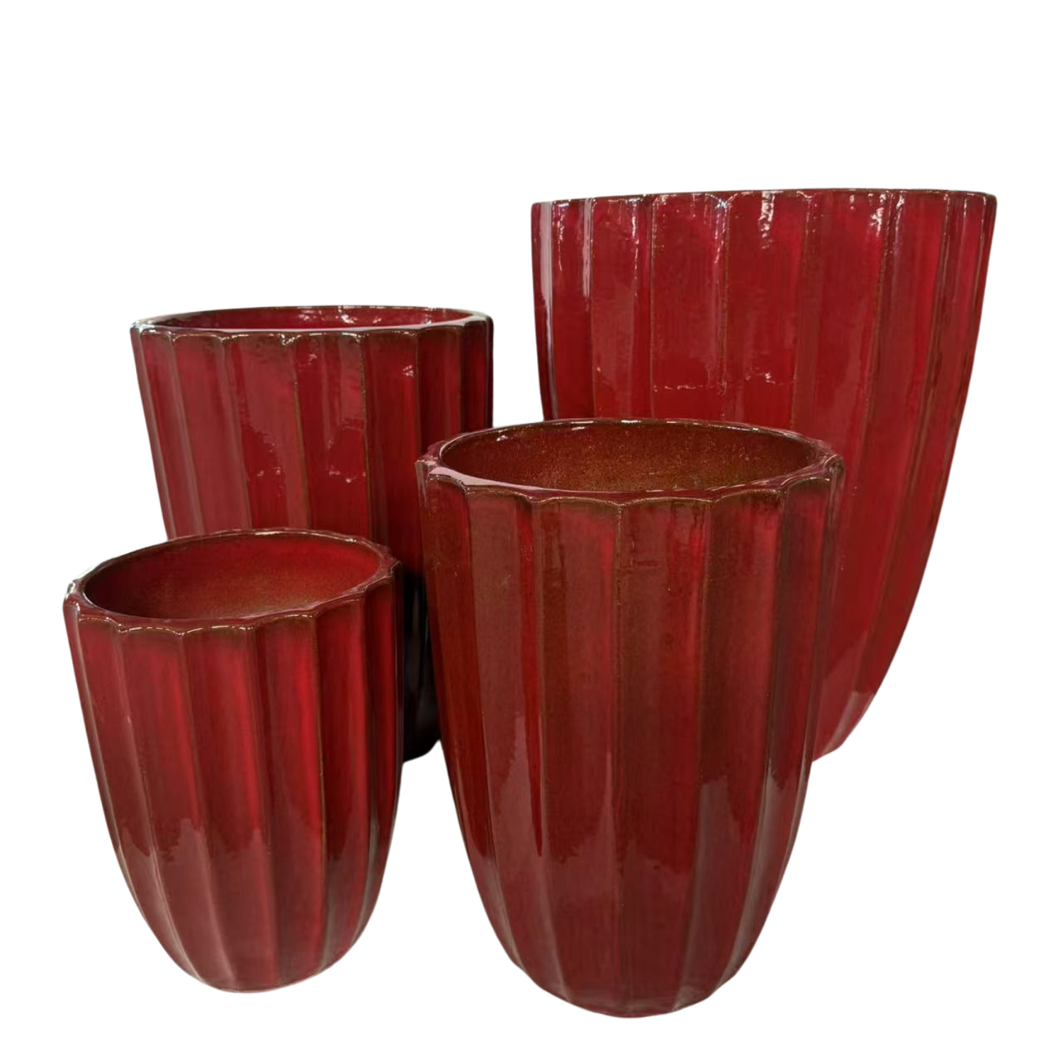 Pot HUGO 36x50cm rouge impérial Provencelia