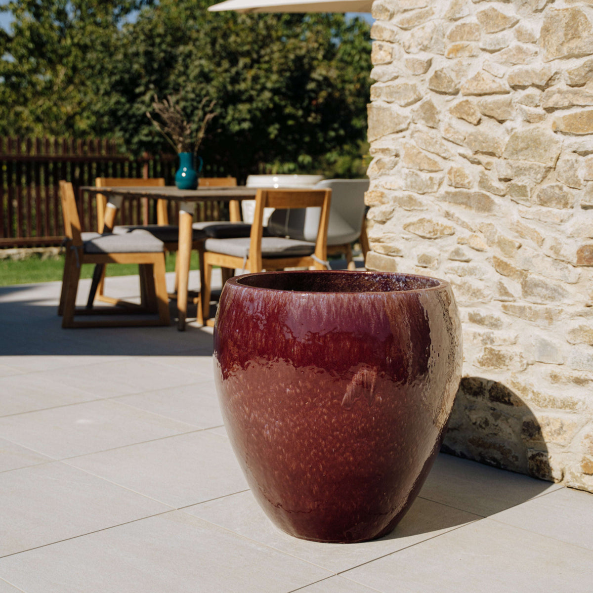 Pot LAFONTAINE 68x68cm, violet clair Provencelia