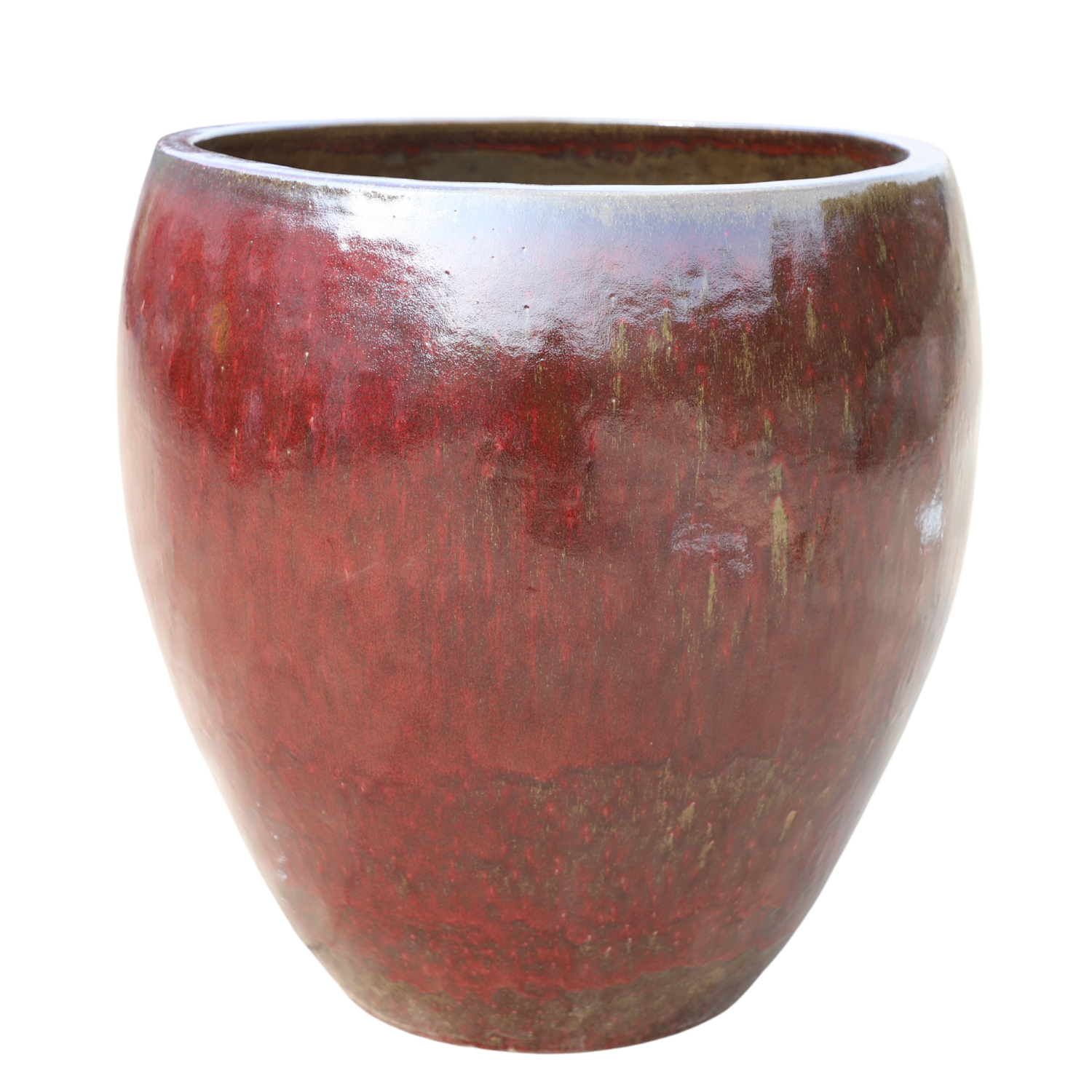 Pot LAFONTAINE 69x65cm rouge brique Provencelia