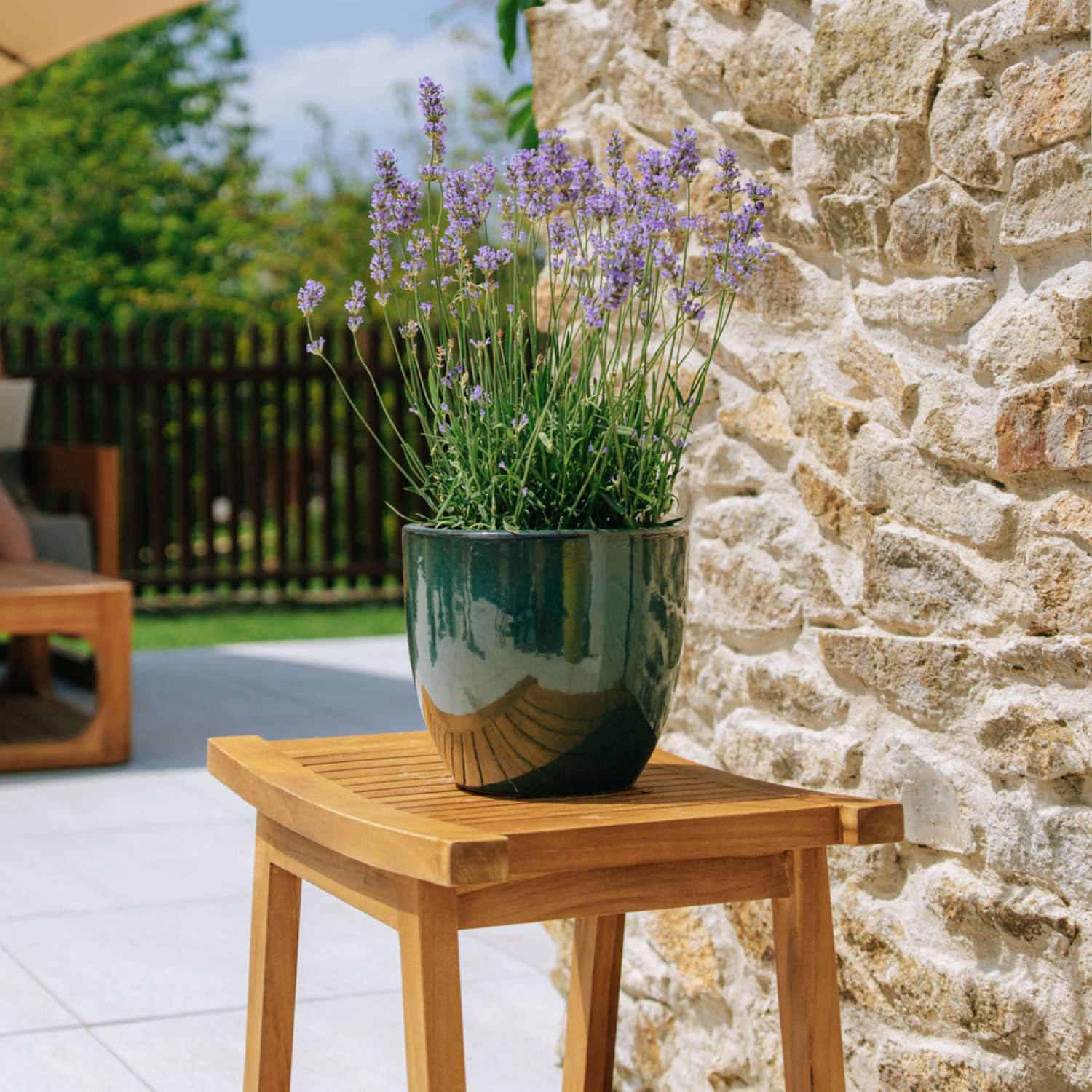 Pot LANCELOT 21x19cm jade Provencelia