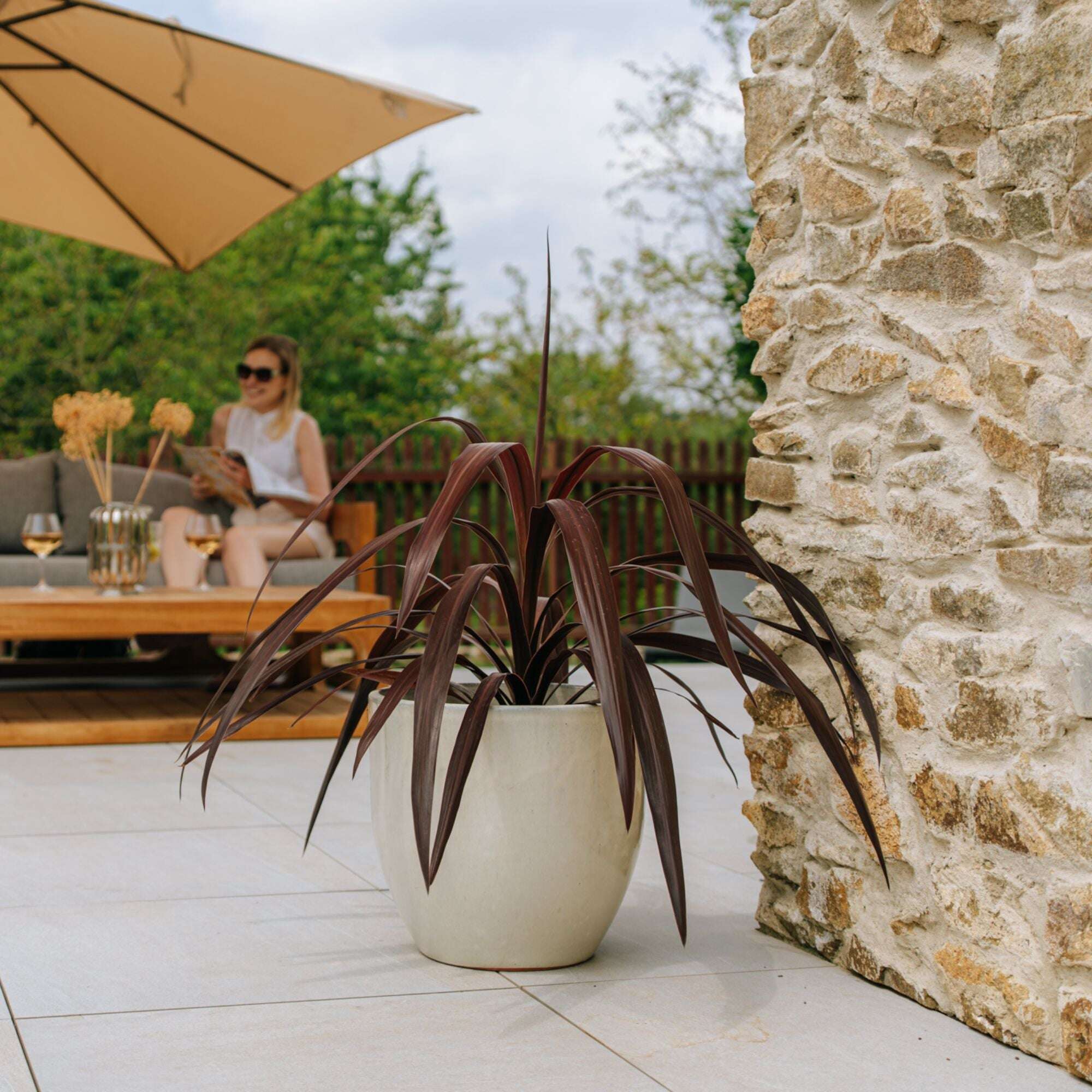 Pot LANCELOT 36x34cm crème Provencelia