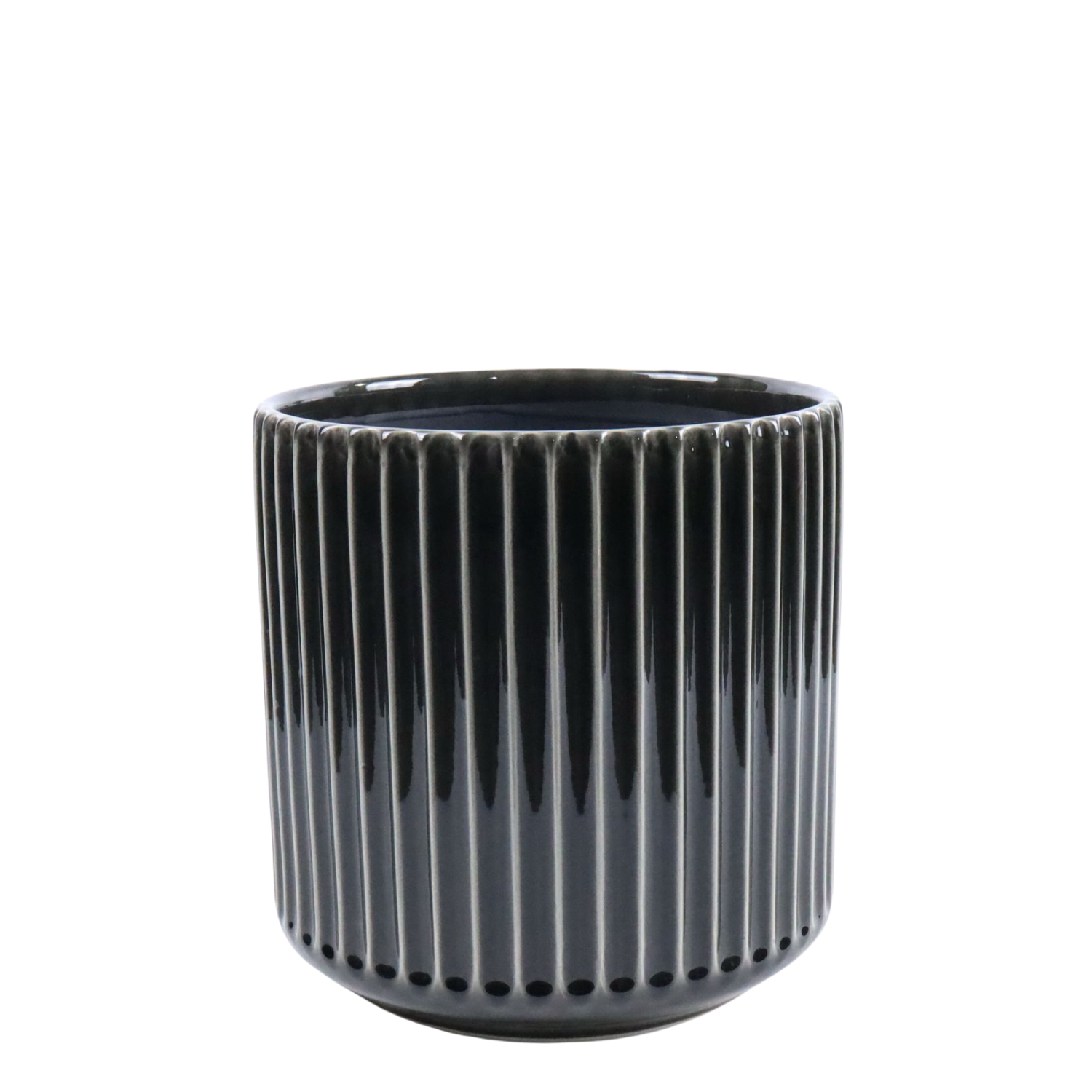 Pot LONDON 29x30cm noir Provencelia