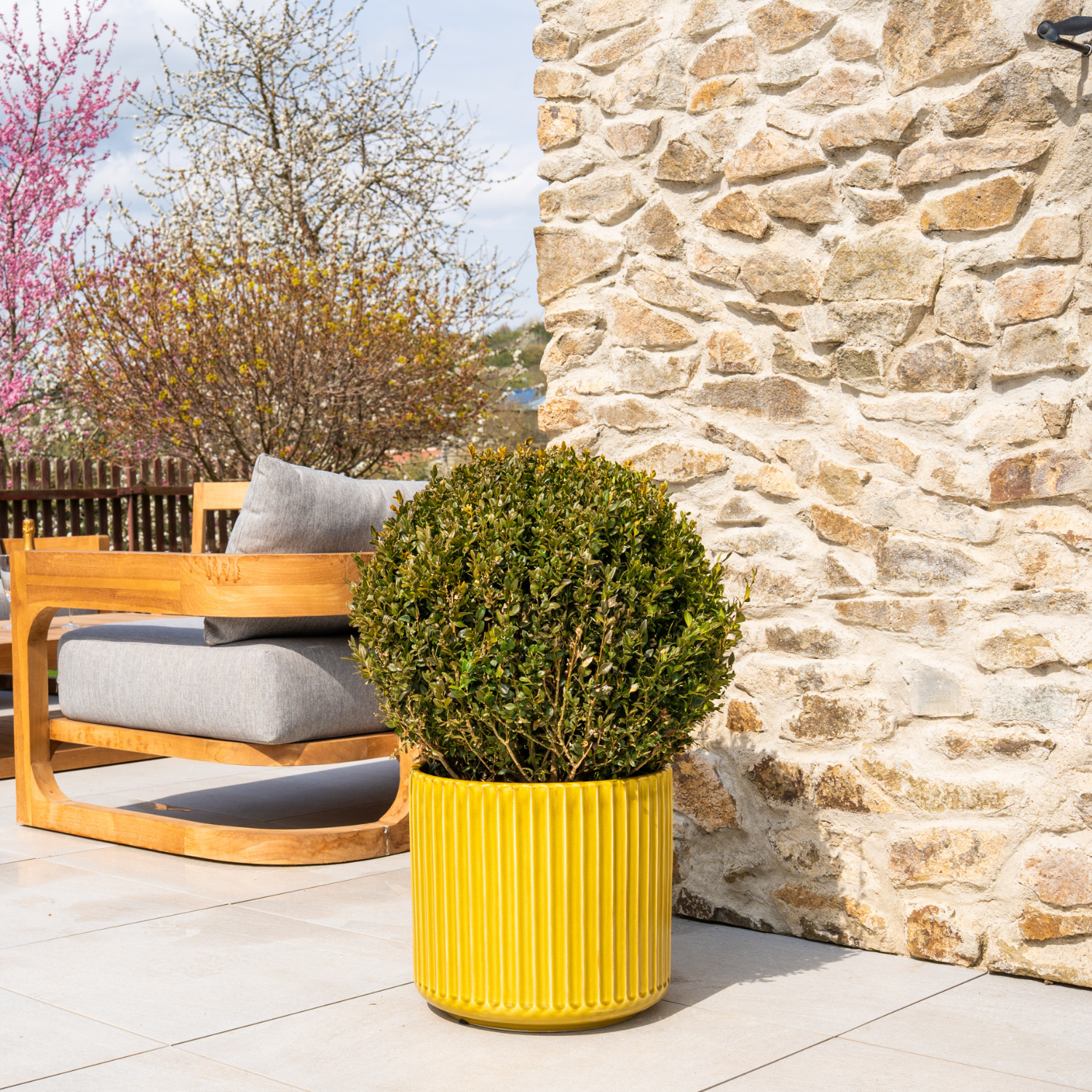 Pot LONDON 35x33cm héliodore Provencelia