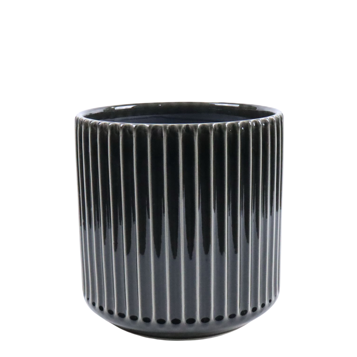 Pot LONDON 35x33cm noir Provencelia