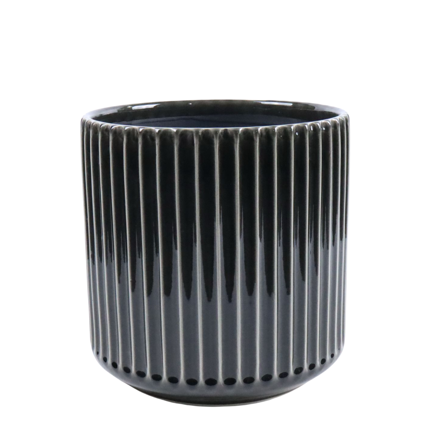 Pot LONDON 42x39cm noir Provencelia