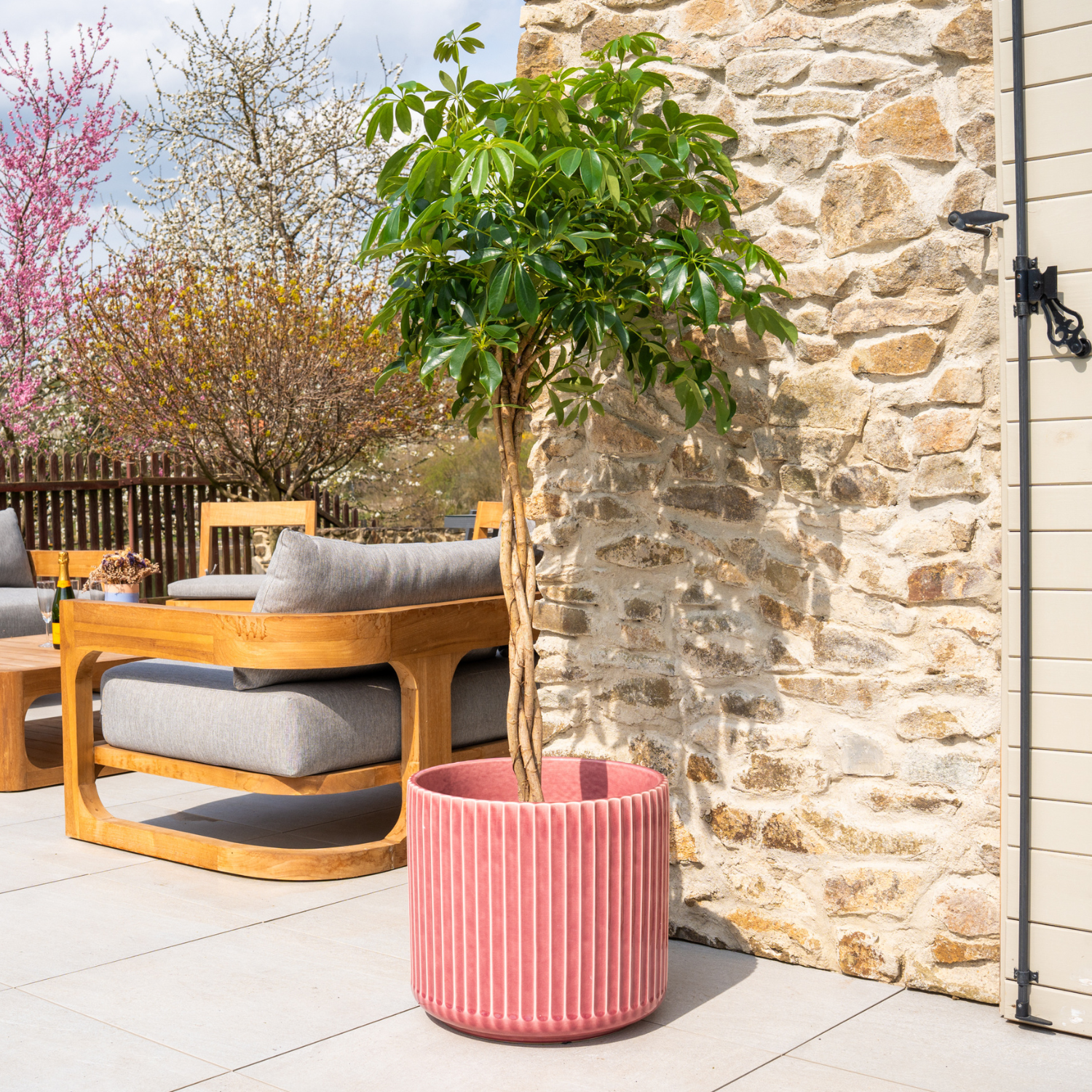 Pot LONDON 42x39cm Rose Provencelia