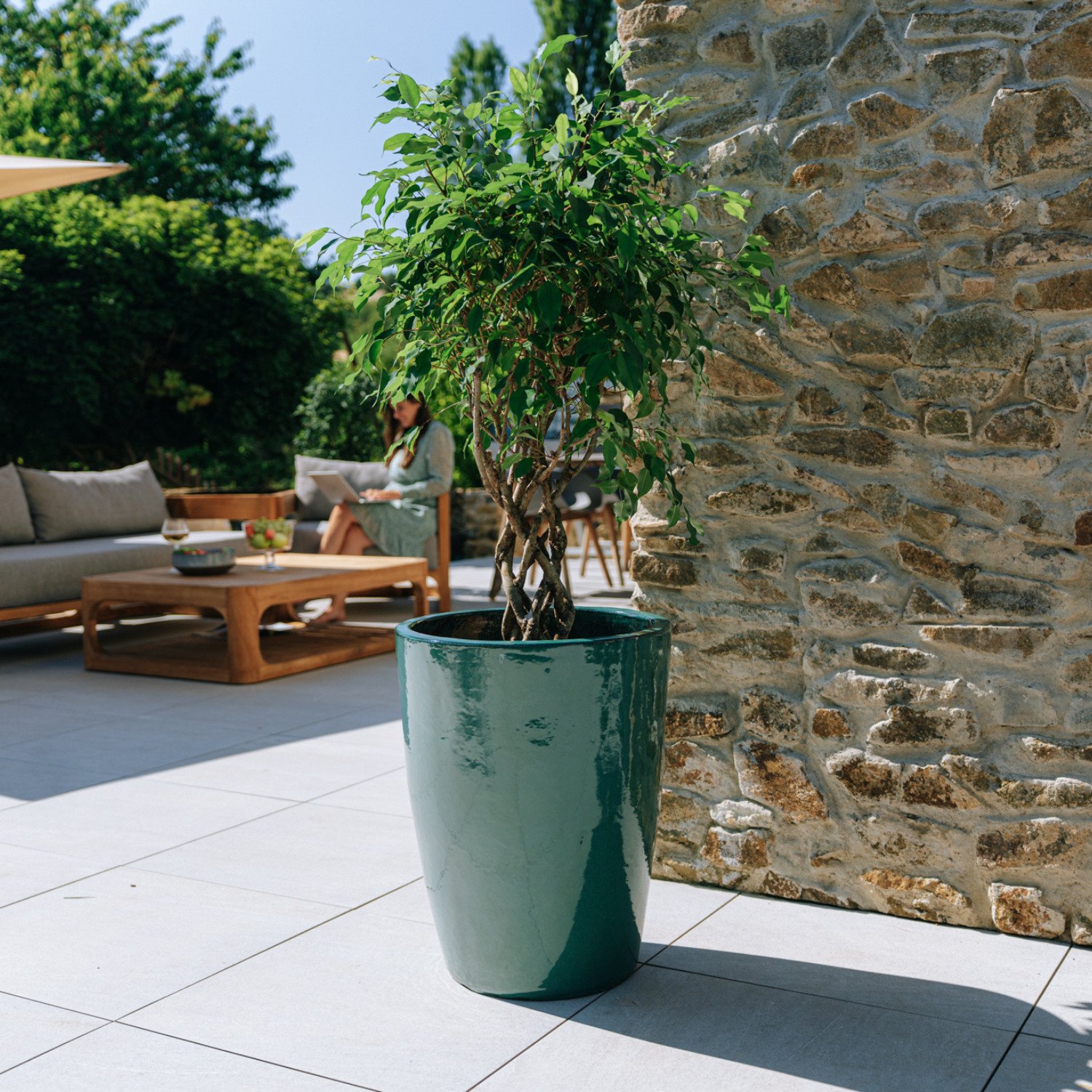 Pot MAZARIN 45x58cm jade Provencelia