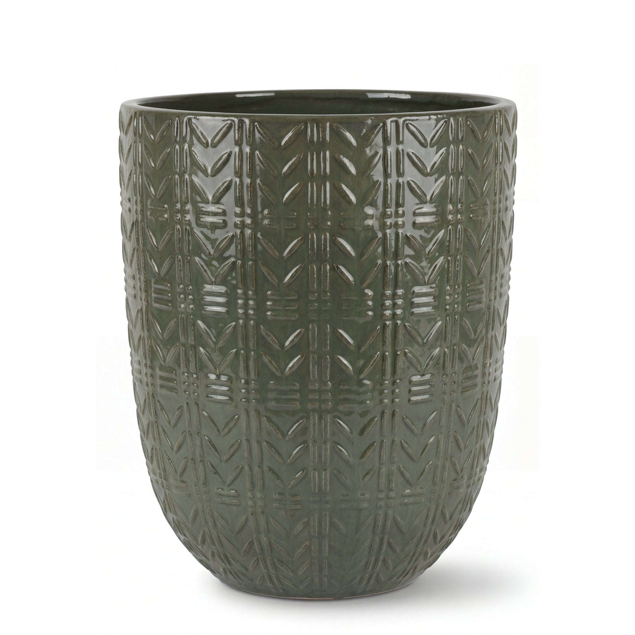 Pot MERCURE 39x51cm vert crème Provencelia