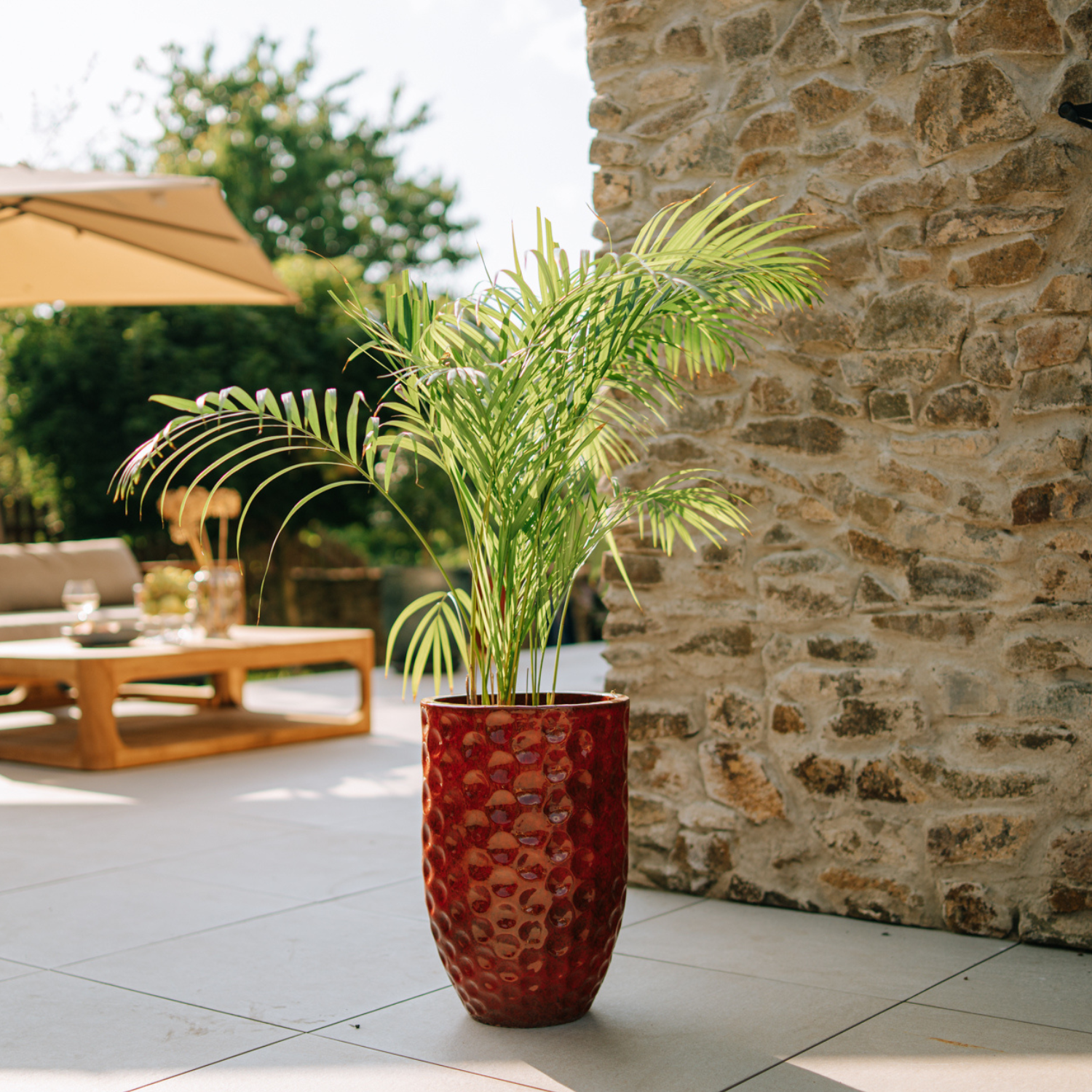 Pot MEROVEE 30x45cm rouge brique Provencelia