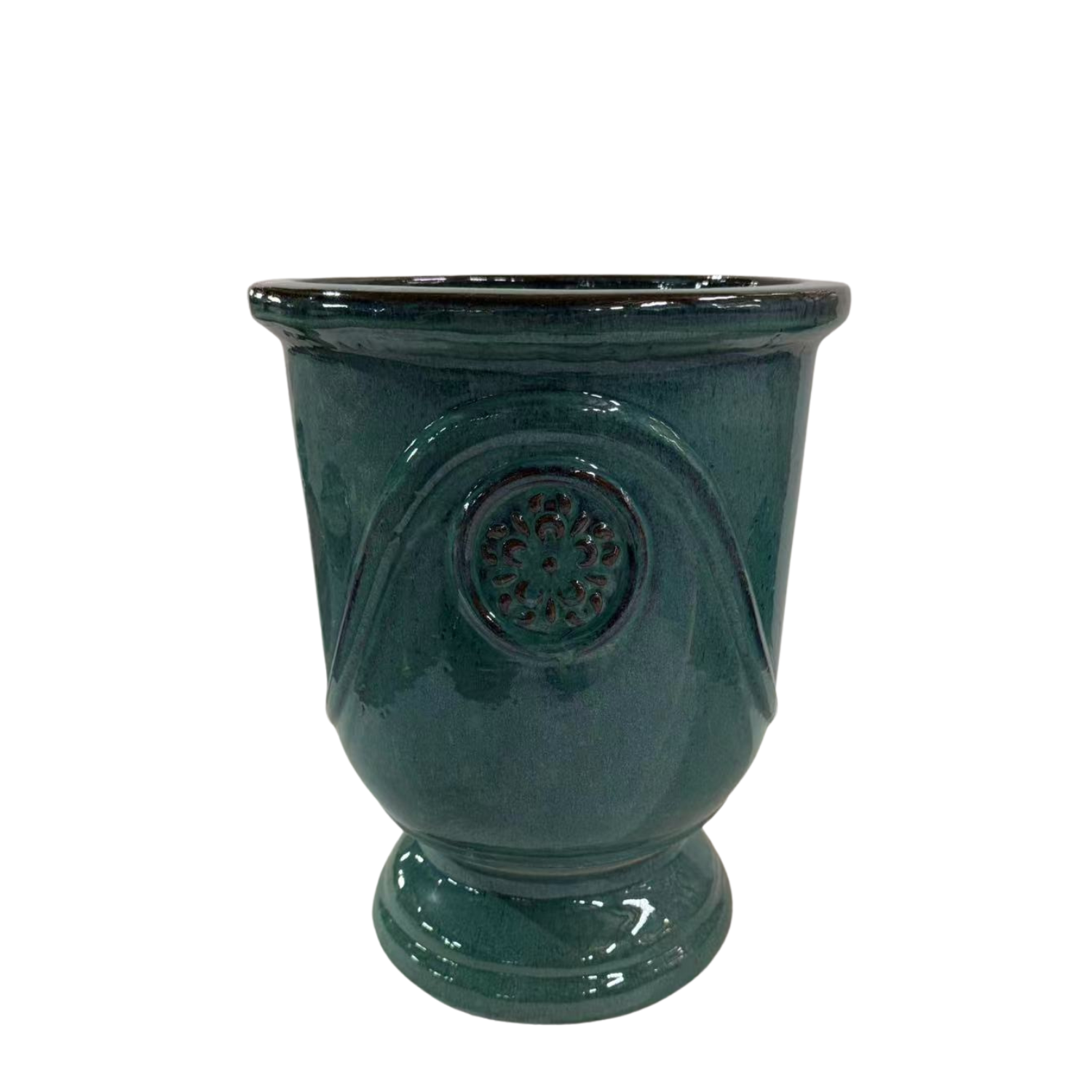 Pot MOLIERE 24x30cm bleu pétrole Provencelia