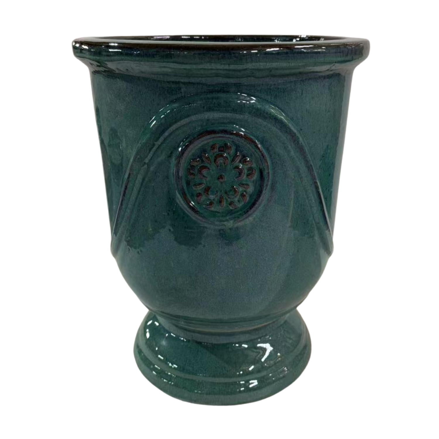 Pot MOLIERE 47x58cm bleu pétrole Provencelia