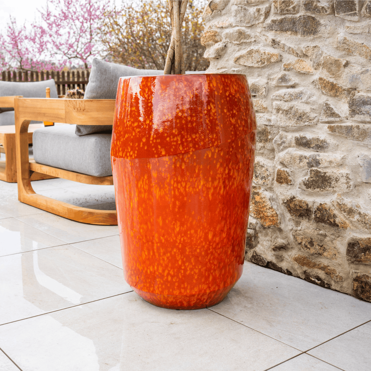Pot MONACO 44x67cm feu Provencelia