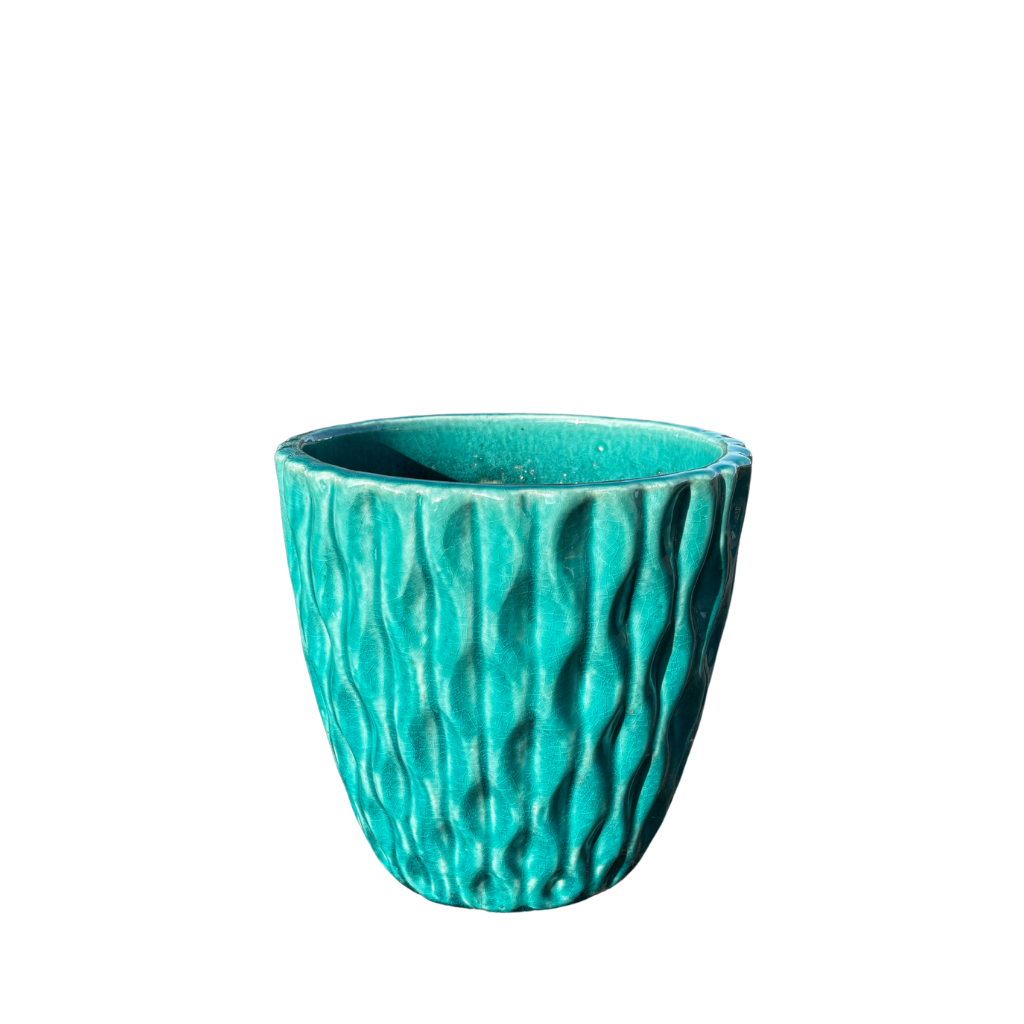 Pot MONET 28x28cm turquoise Provencelia