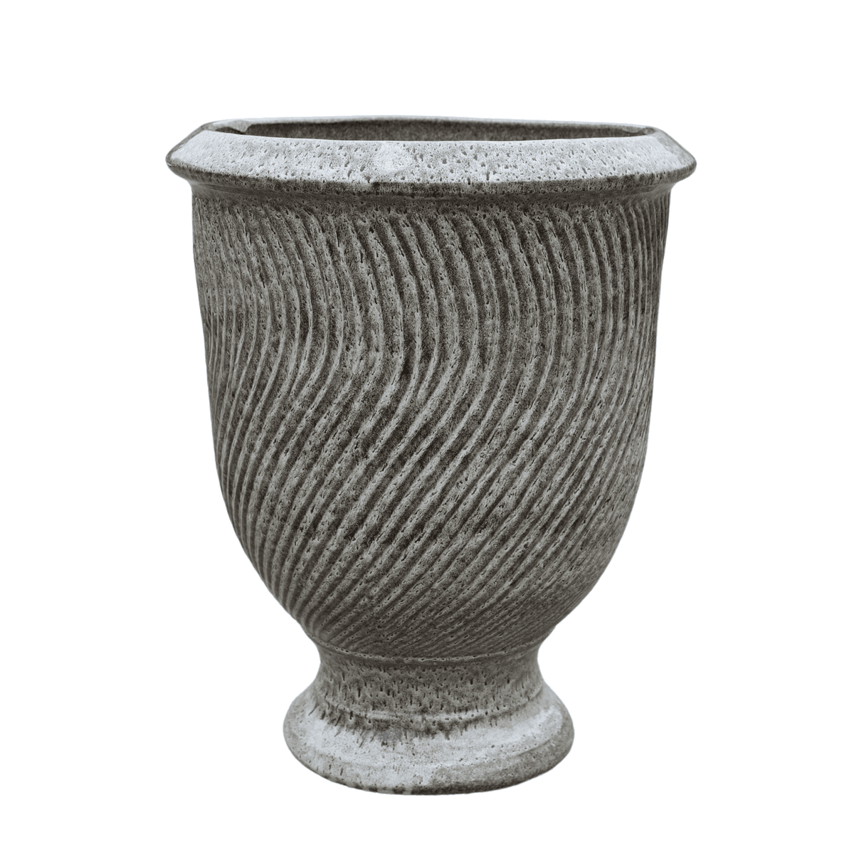 Vaso MORGANE 55x69cm bianco tigrato Provencelia