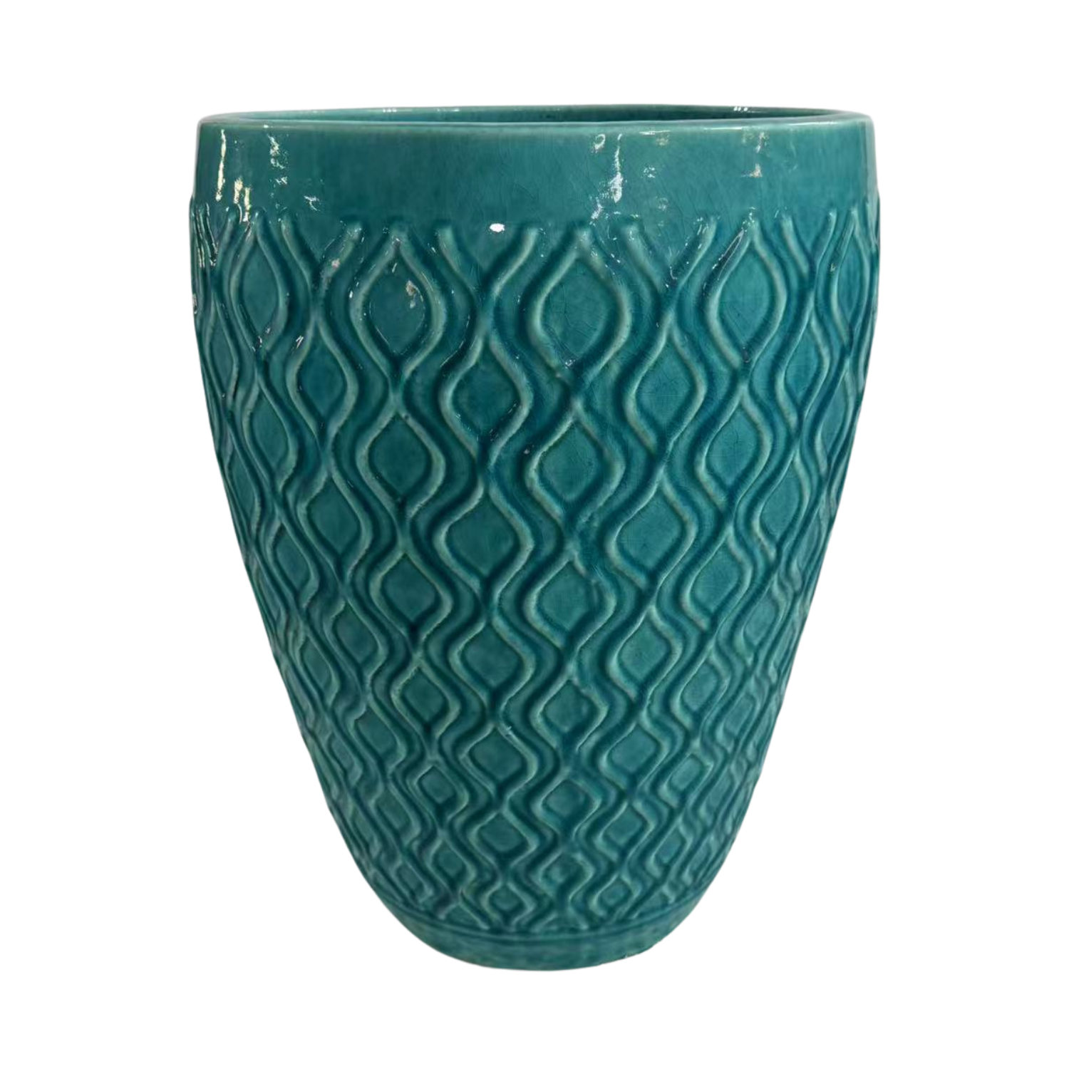 Pot PHENIX 32x40cm turquoise Provencelia
