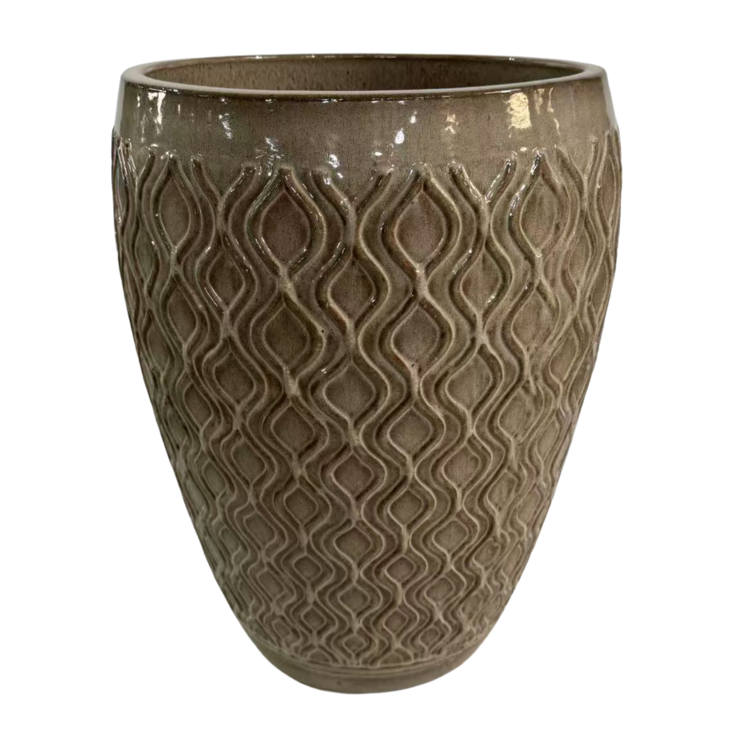 Pot PHENIX 41x55cm bronze sablé Provencelia