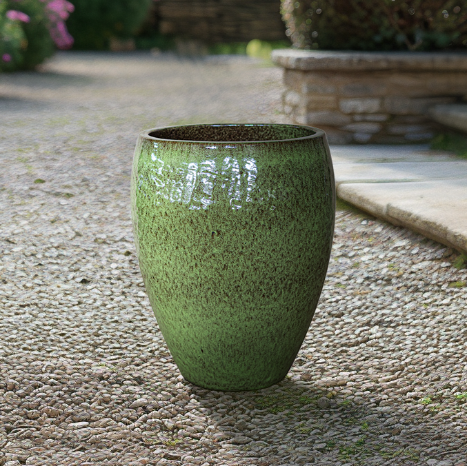 Pot POSEIDON2 36x43cm vert lac Provencelia