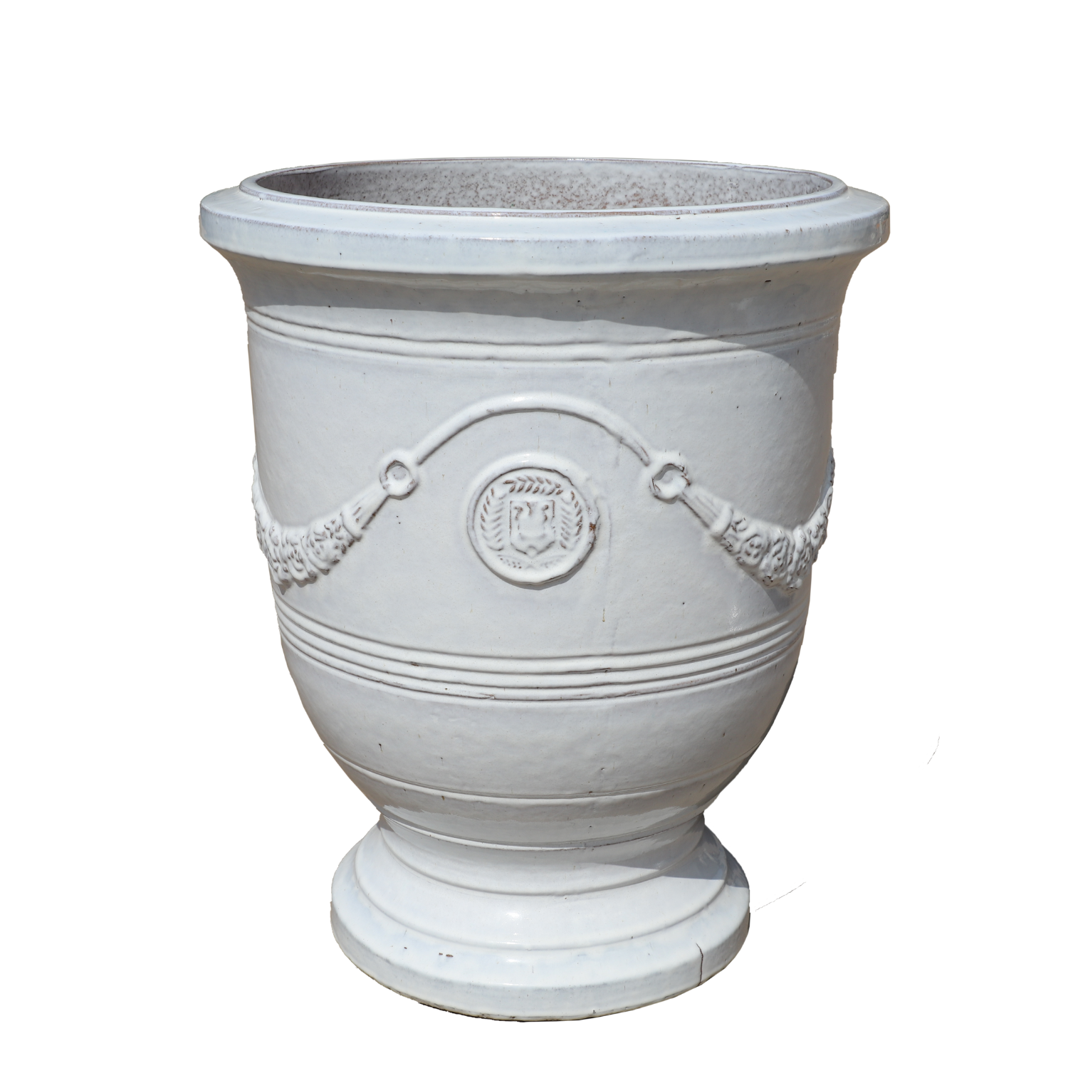 Pot RICHELIEU 46x56cm blanc Provencelia