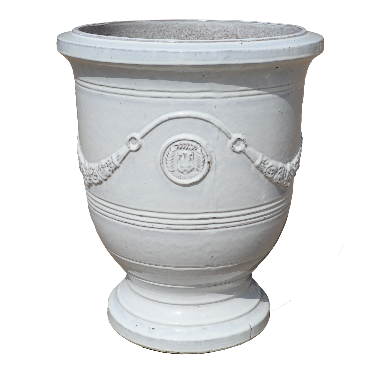 Pot RICHELIEU 58x70cm blanc Provencelia