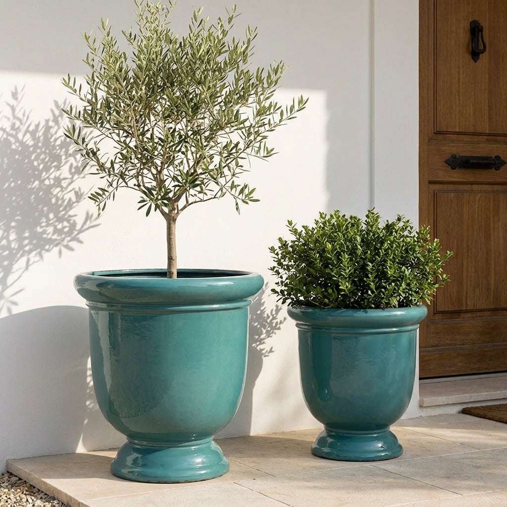 Pot TITAN 53x55cm jade Provencelia