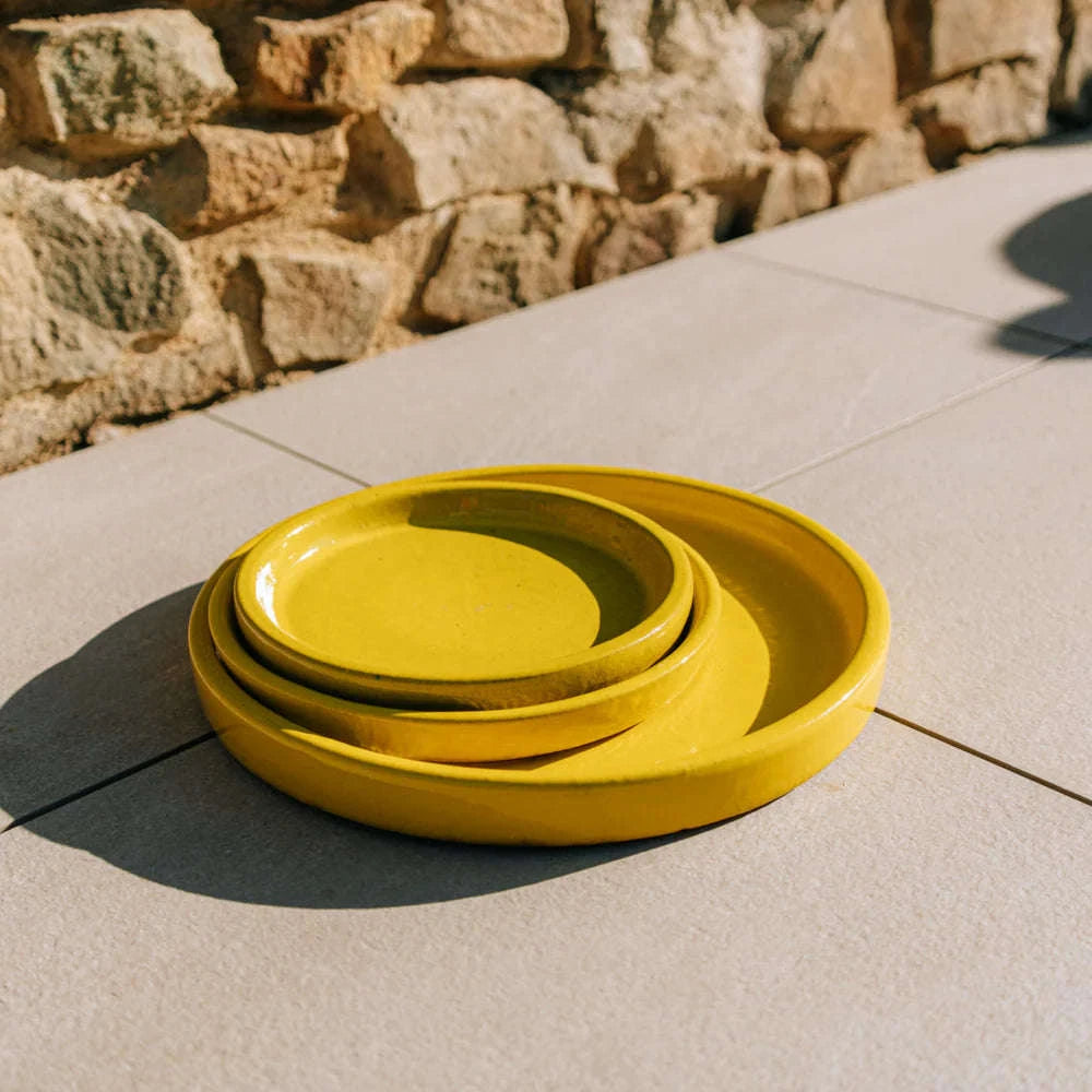 Soucoupe 19cm jaune Provencelia